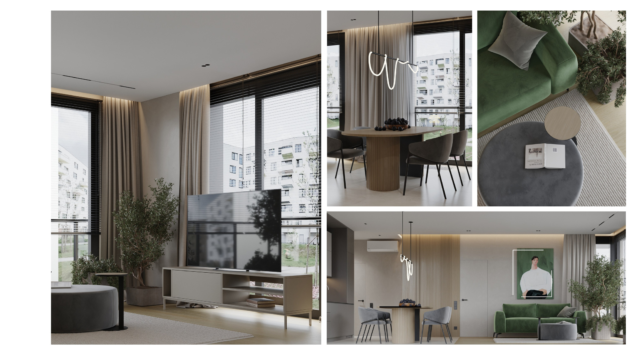 Дизайн-проект. MIRRO STUDIO Дизайн интерьера и реализация под ключ Варшава