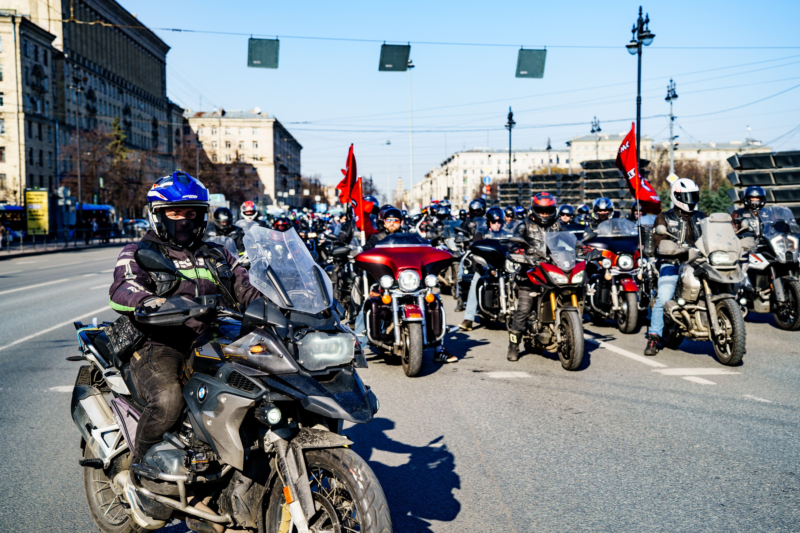 Прохват мотоклуба Norman Riders ч.1. Концертный и репортажный фотограф в Санкт-Петербурге Слава Пахомов