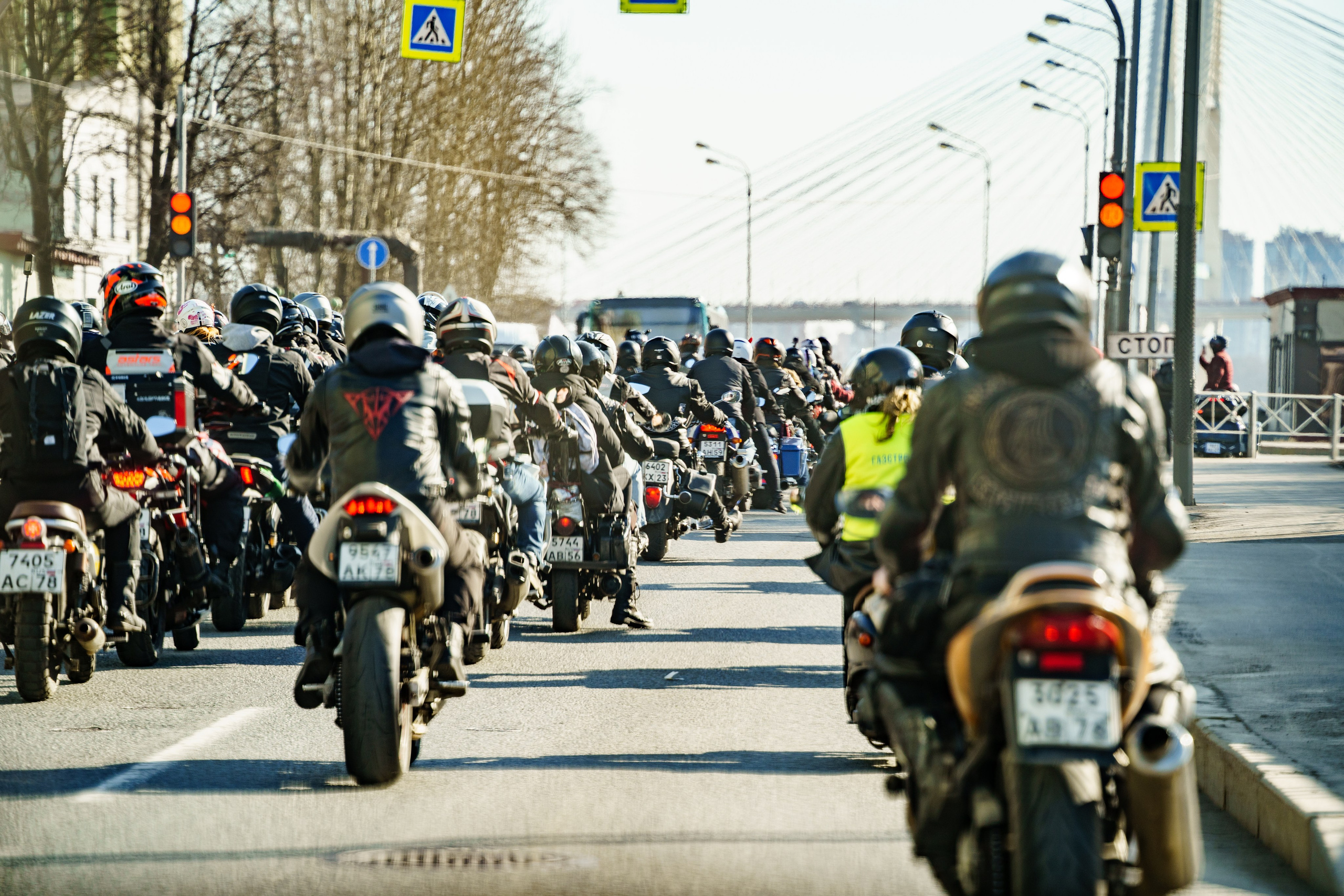 Прохват мотоклуба Norman Riders ч.1. Концертный и репортажный фотограф в Санкт-Петербурге Слава Пахомов