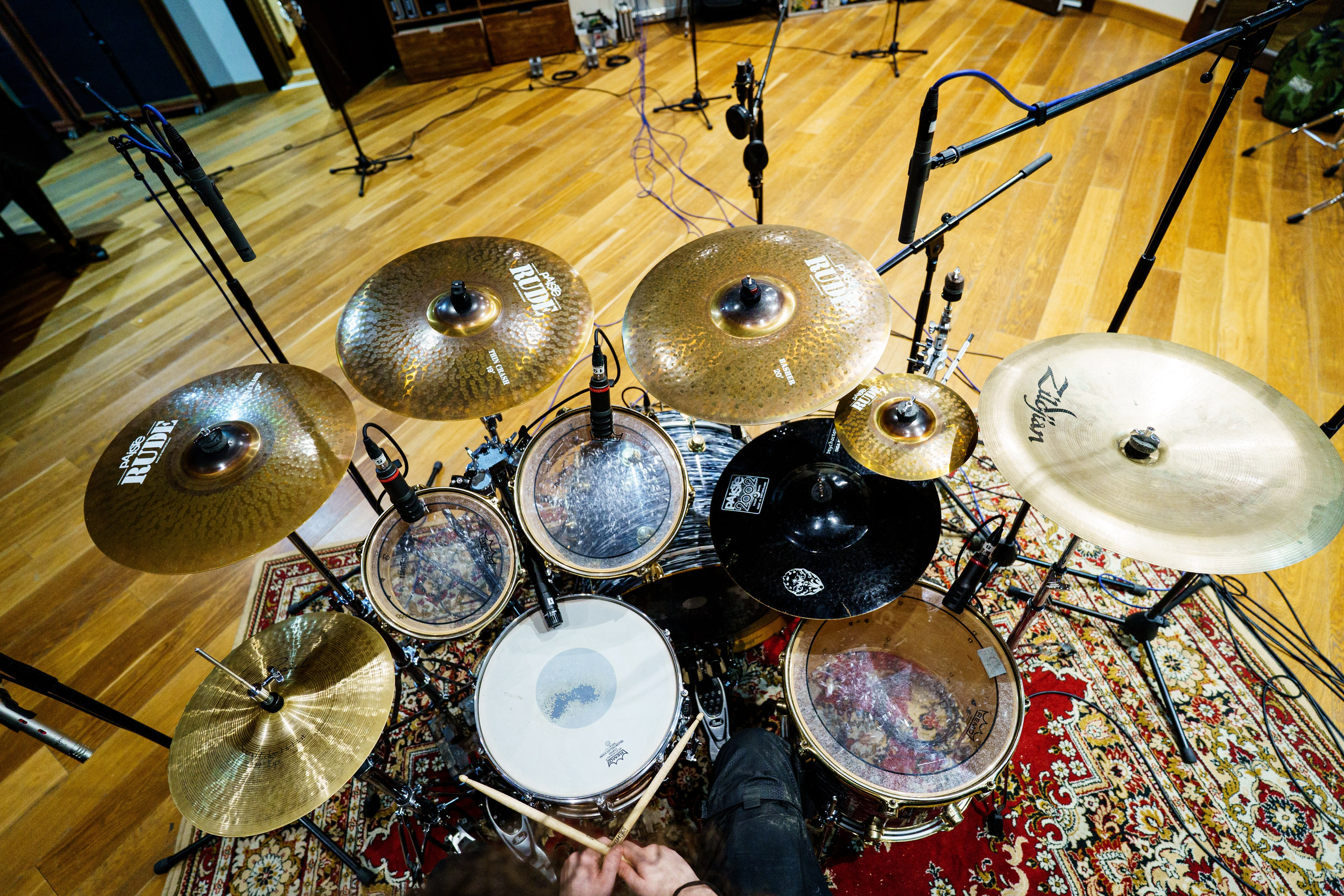 Нейрополис. Запись альбома на студии Добролёт. Концертный и репортажный фотограф в Санкт-Петербурге Слава Пахомов