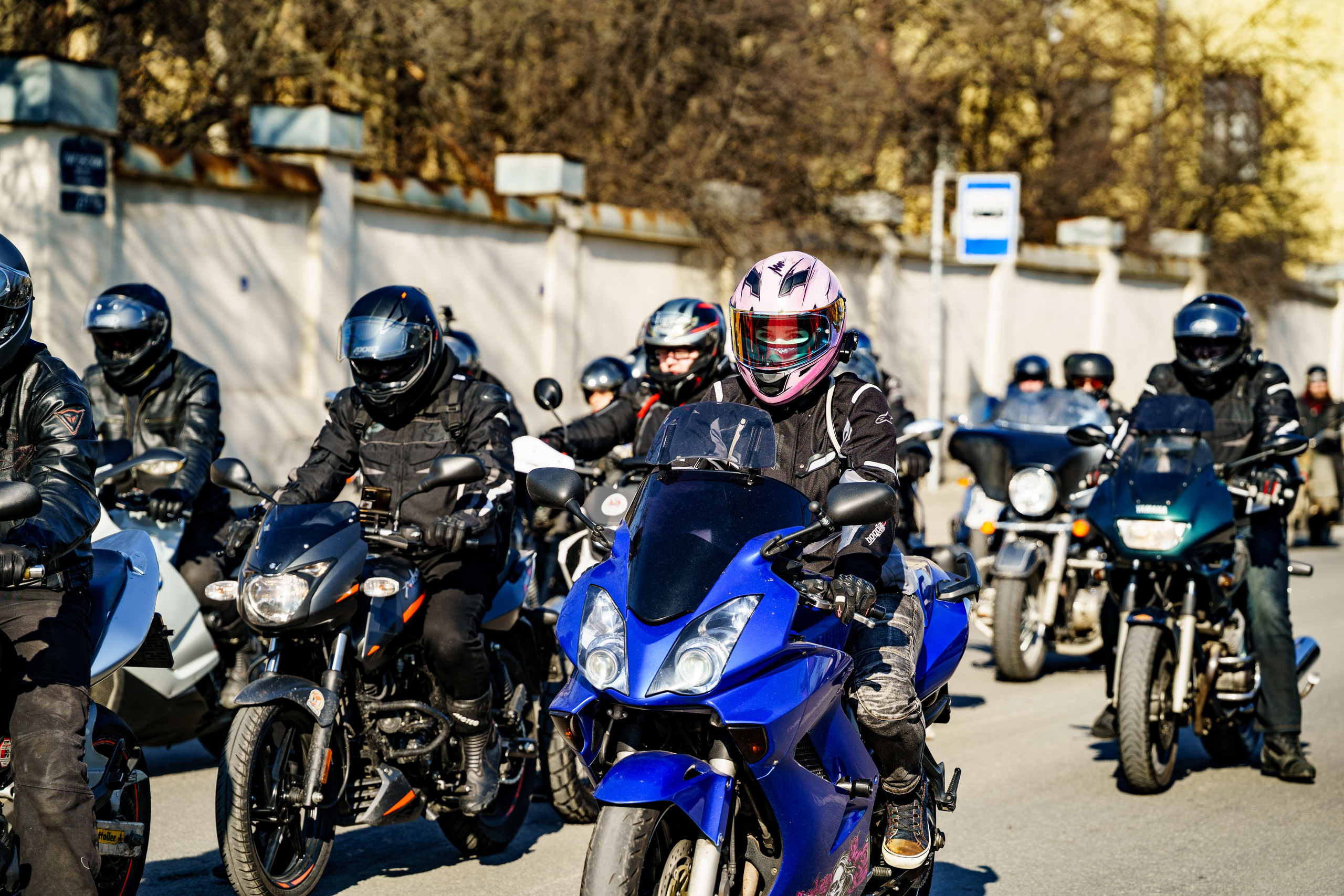 Прохват мотоклуба Norman Riders ч.1. Концертный и репортажный фотограф в Санкт-Петербурге Слава Пахомов