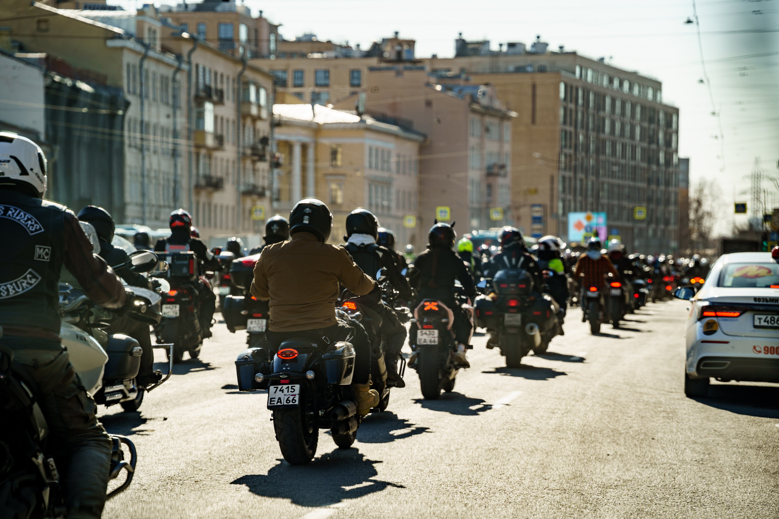 Прохват мотоклуба Norman Riders ч.1. Концертный и репортажный фотограф в Санкт-Петербурге Слава Пахомов