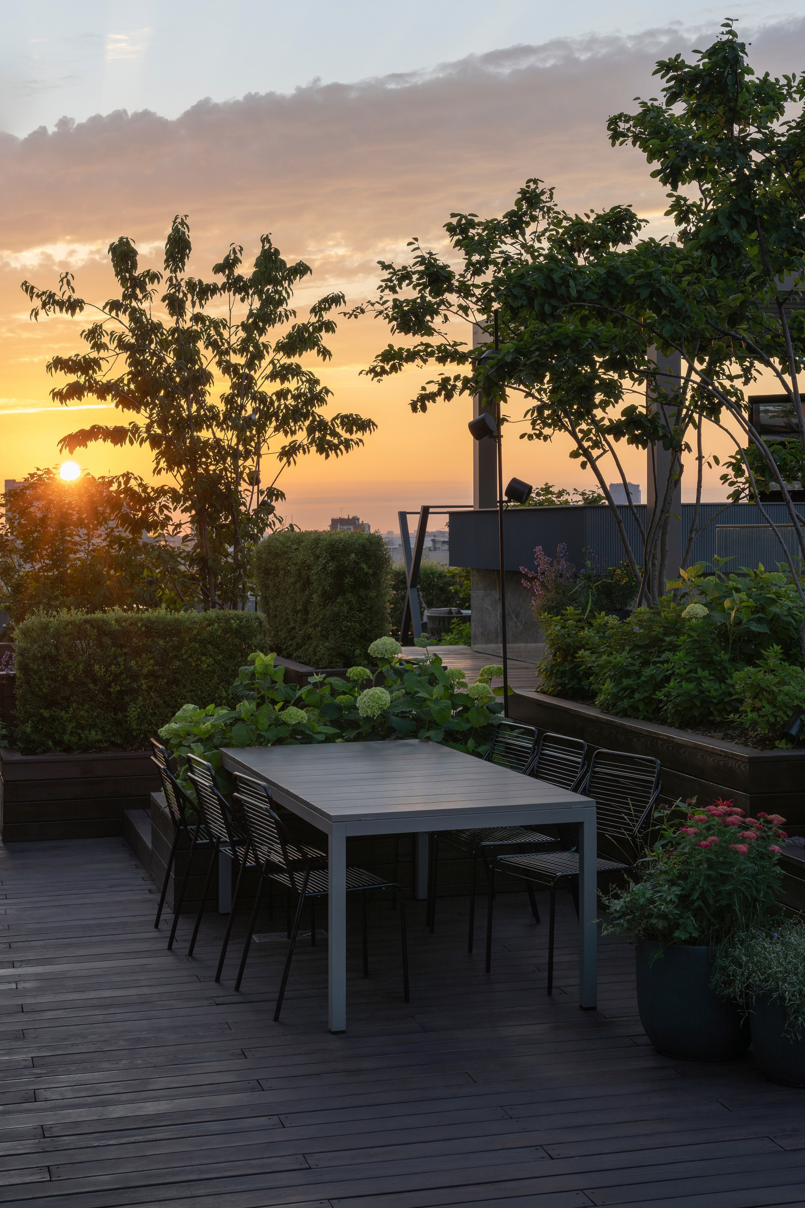 Brusnika office terrace, Moscow. Артамонов Александр | Архитектурный и ландшафтный фотограф