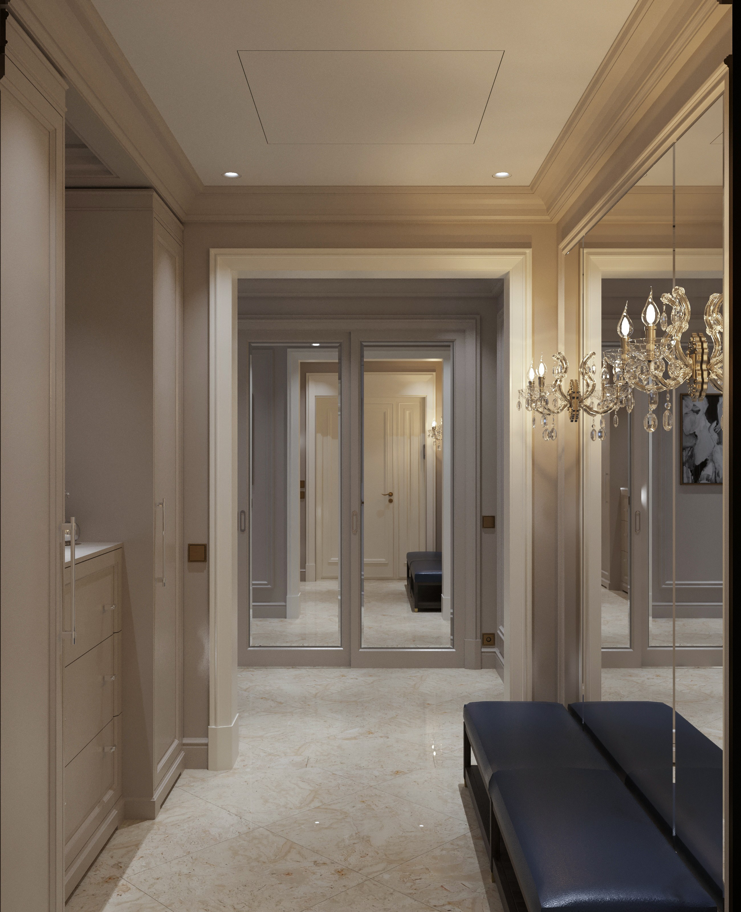 Квартира 163 кв.м в Ж.К. «Олимпия». Антон Пичкур — архитектор