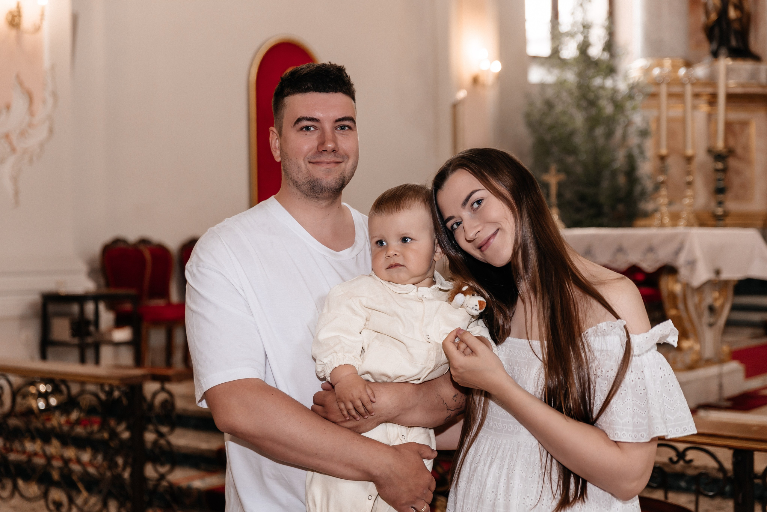 Крещение Макара. Семейный фотограф Минск Усова Ольга