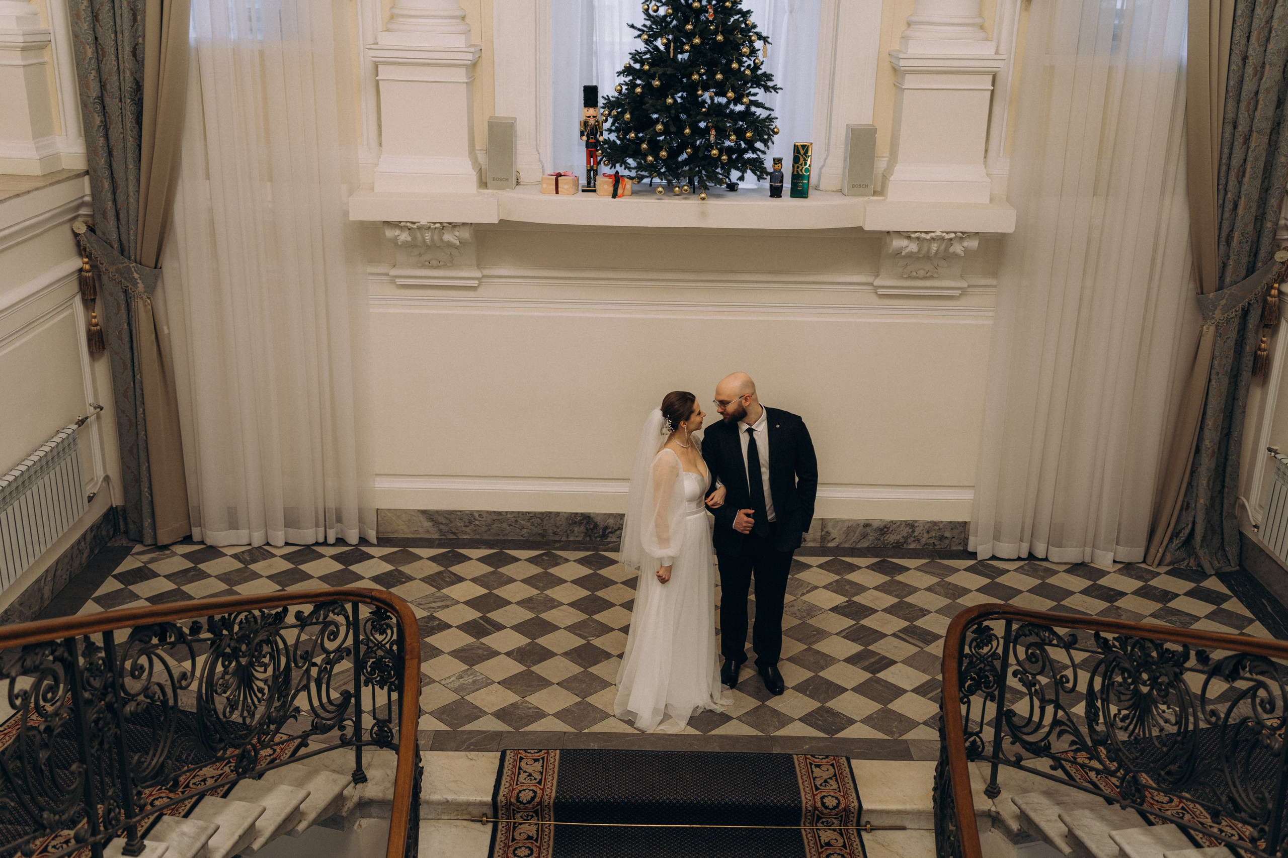 СВАДЕБНАЯ СЬЕМКА ВО ВТОРОМ ДВОРЦЕ (ДЕКАБРЬ) ТАКЖЕ СЬЕМКА В СТУДИИ НА ЧЕРНЫШЕВСКОЙ. Профессиональный фотограф, Санкт-Петербург — Виктория Богомолова