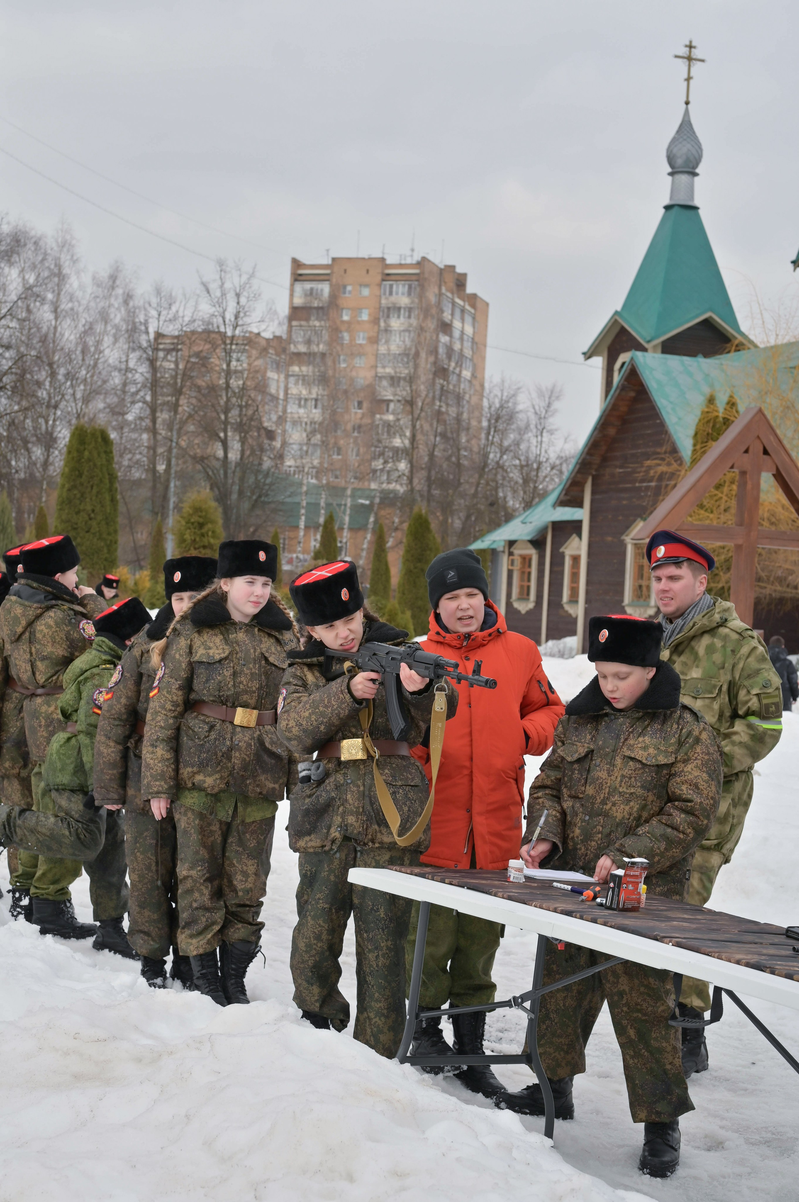 Кадетский класс. Выезд в г. Чкаловский МО. Фотограф Анна Мельникова | Москва