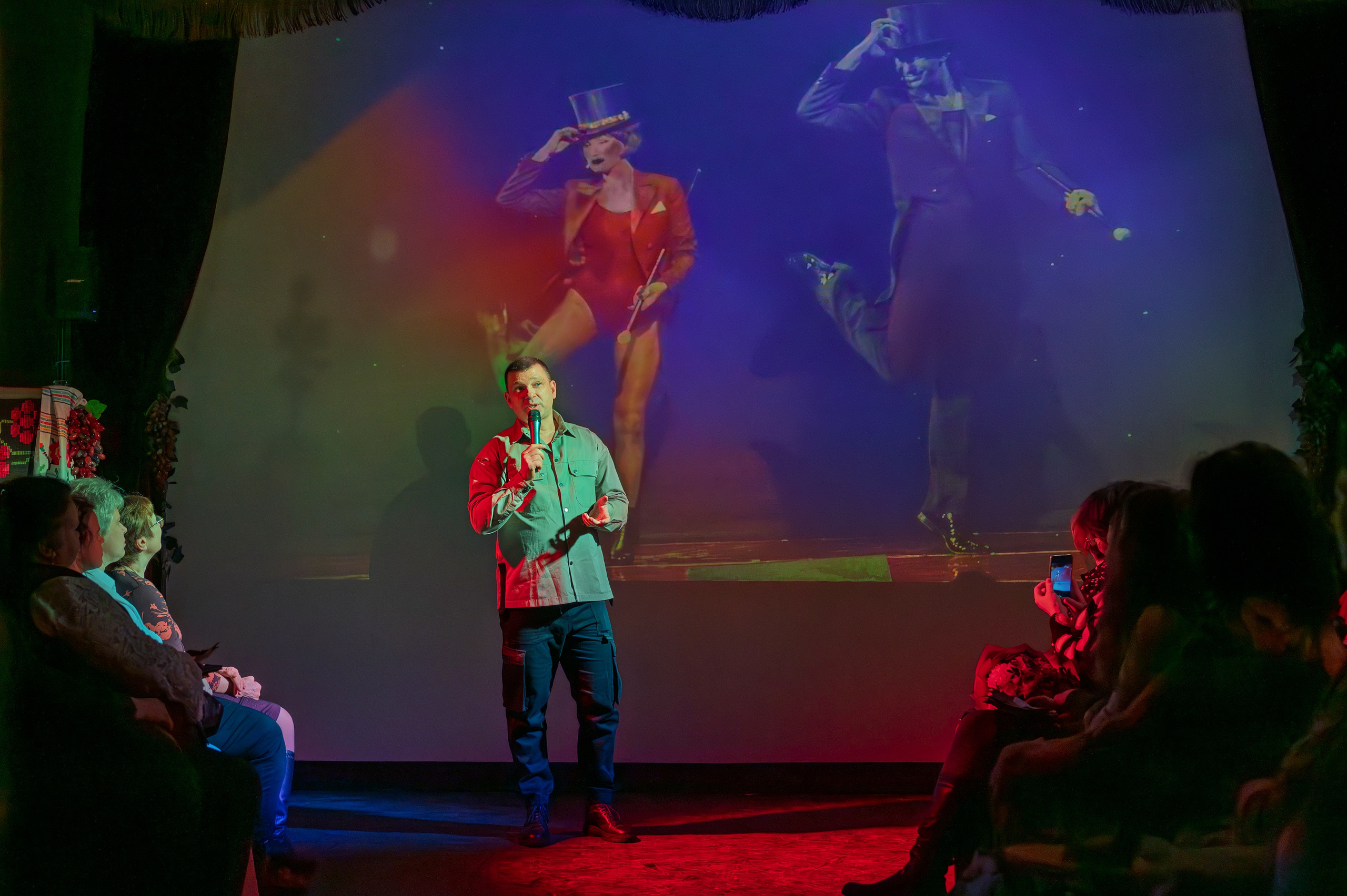 Вечер памяти Лилии Амарфий в камерном пространстве Московского театра оперетты. 2025. Фотограф Анна Мельникова | Москва