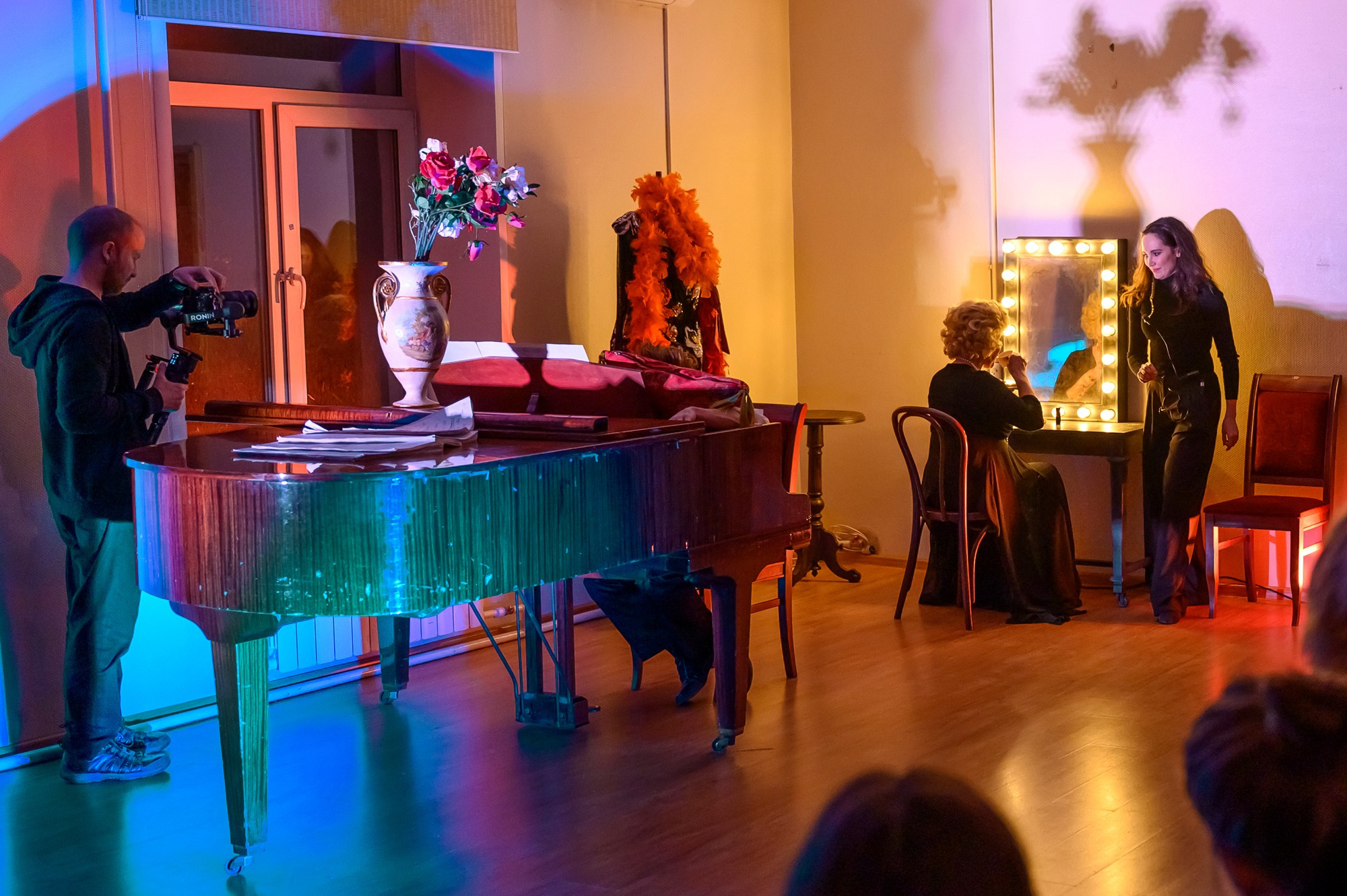 Репортажная съемка мероприятия «Ночь театров» в Московском театре оперетты. 2025. Фотограф Анна Мельникова | Москва