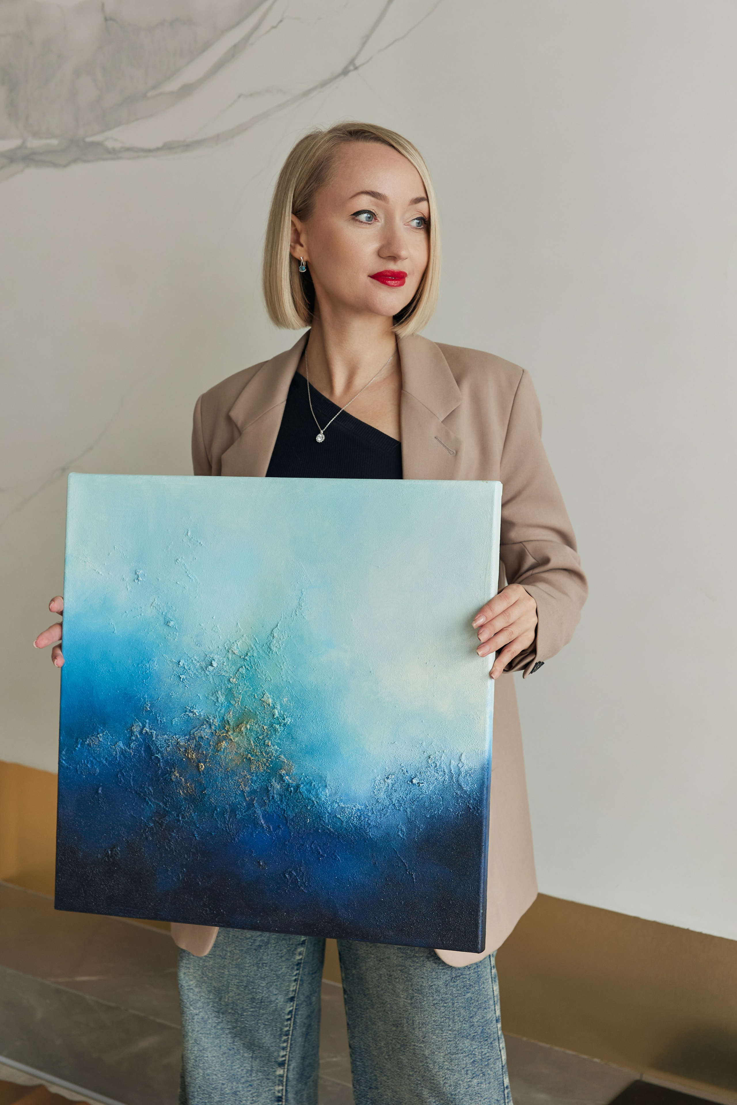 Контент съемка в Петербурге для художницы. Фотограф в Санкт-Петербурге и Москве