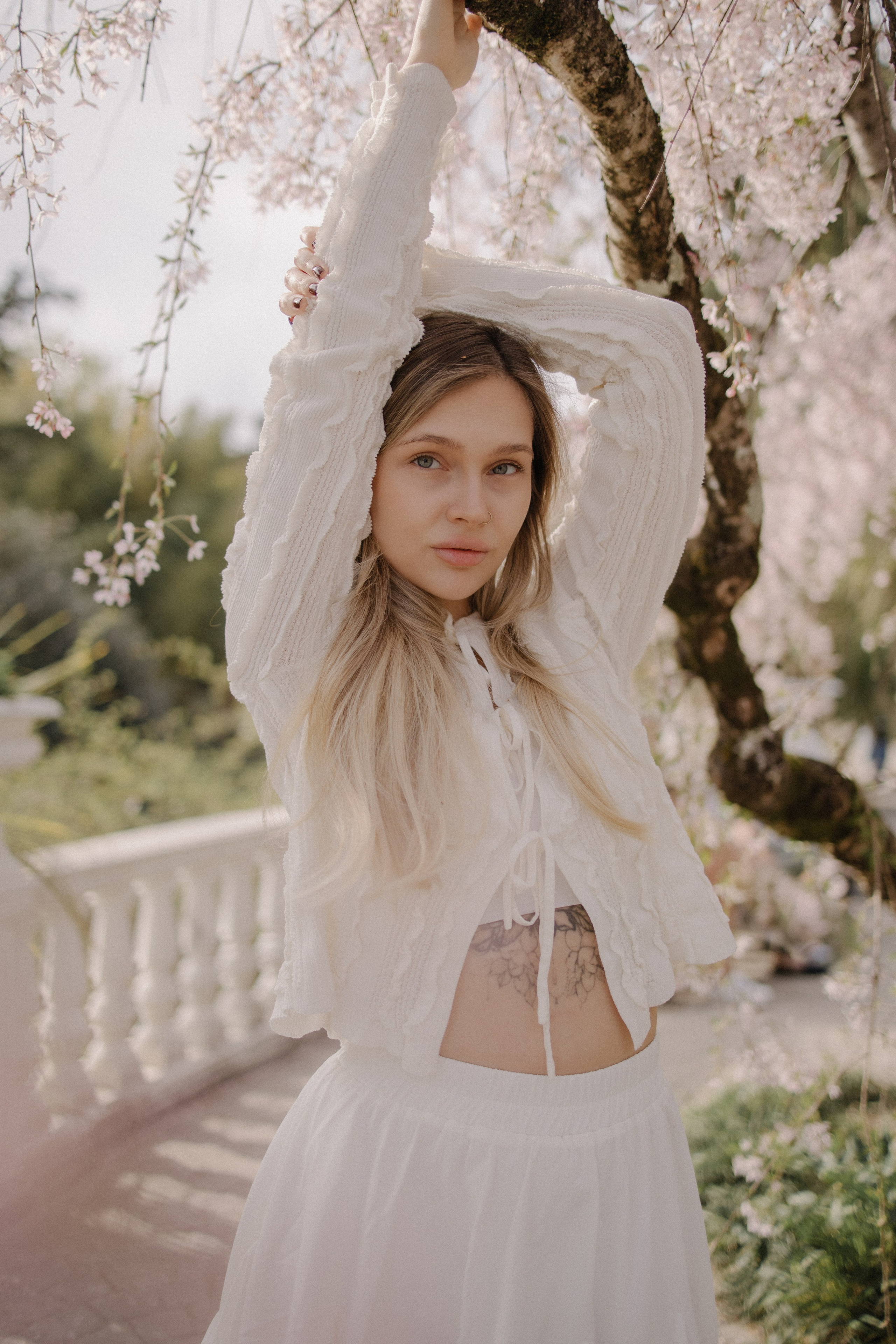 Света в сакуре. Фотограф Сочи Адлер Сириус Красная поляна Олеся Минив