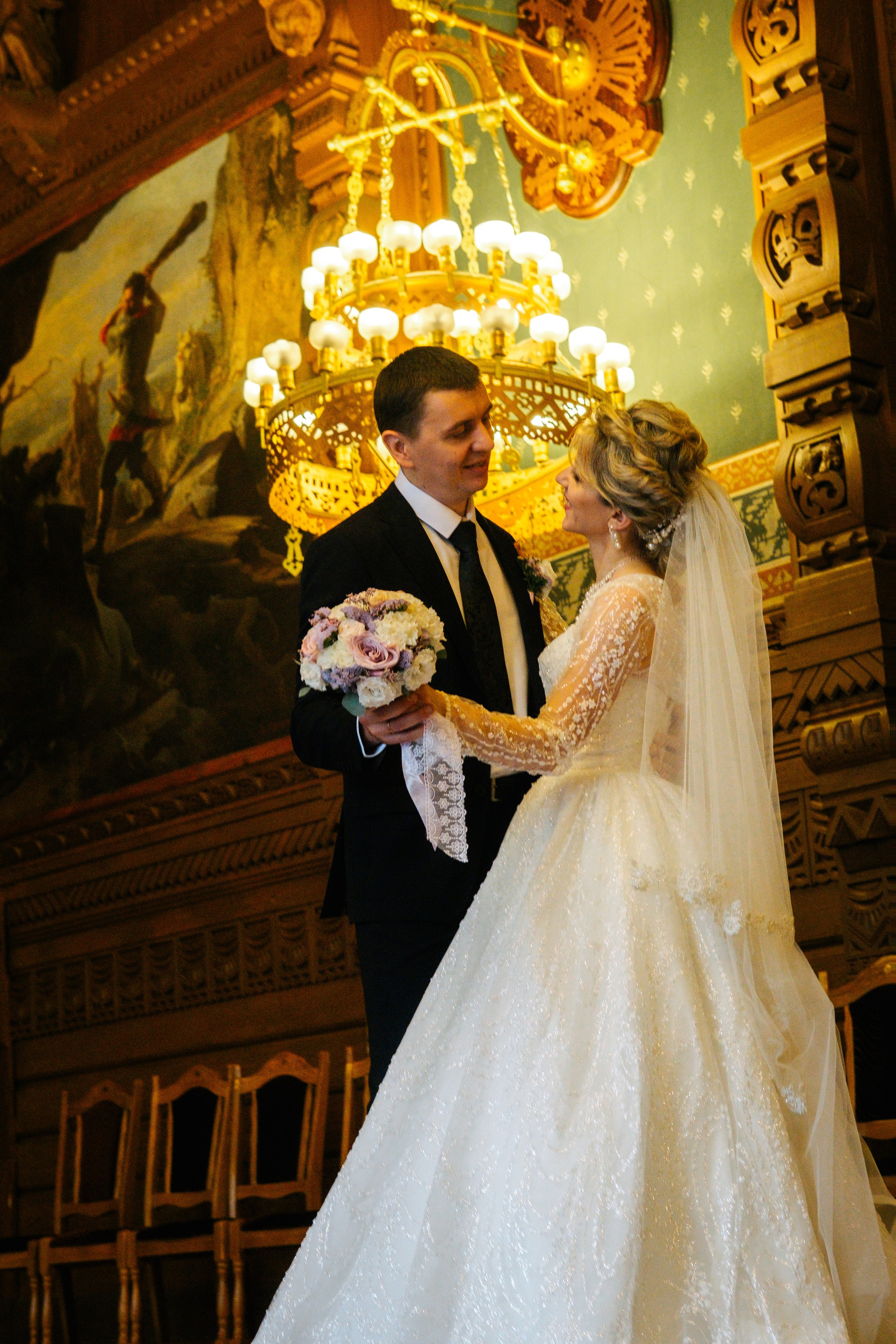 Сергей и Ольга. Фотосессия в Доме Ученых. Professional photoartist in St. Petersburg (wedding, reportage, portrait, model book, love story) Alexander Shvedov