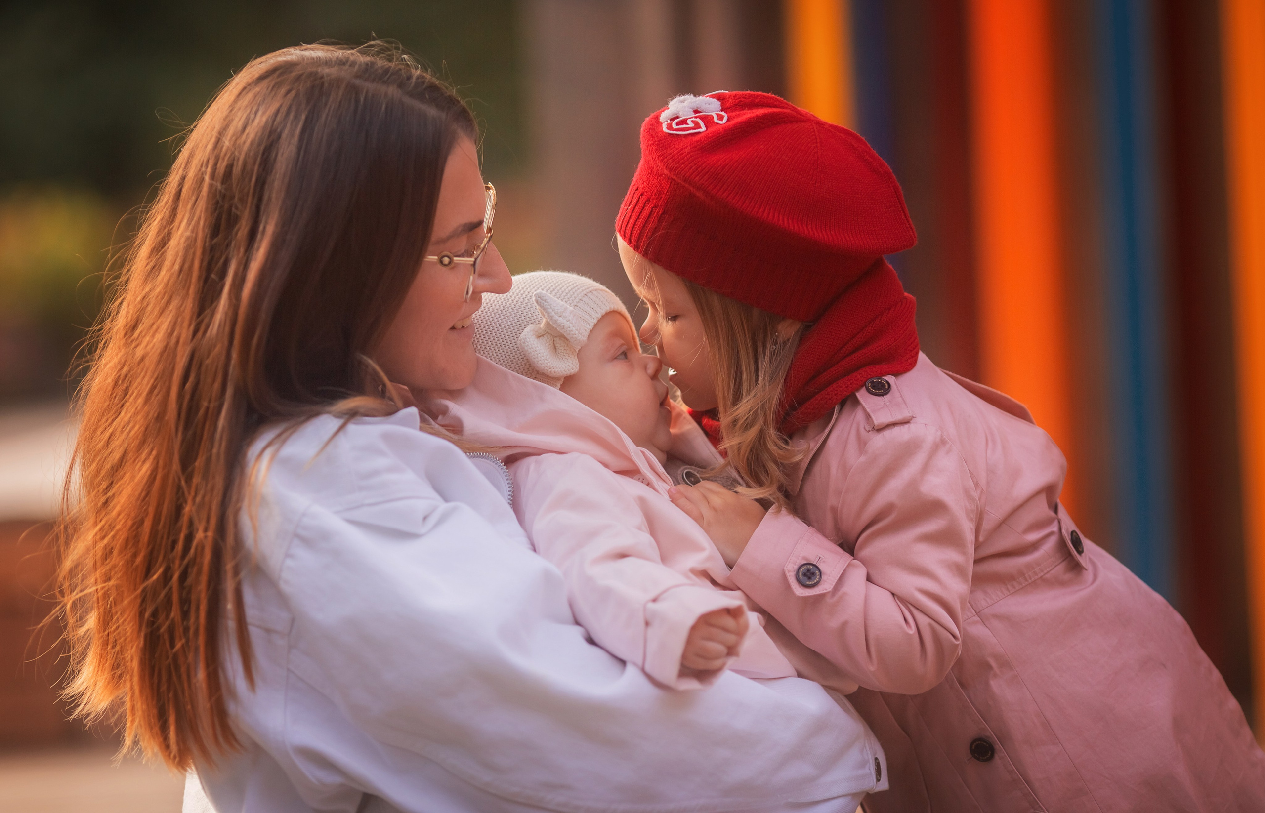 Прогулка в Парке Горького. צלם ואמן ילדים ומשפחה