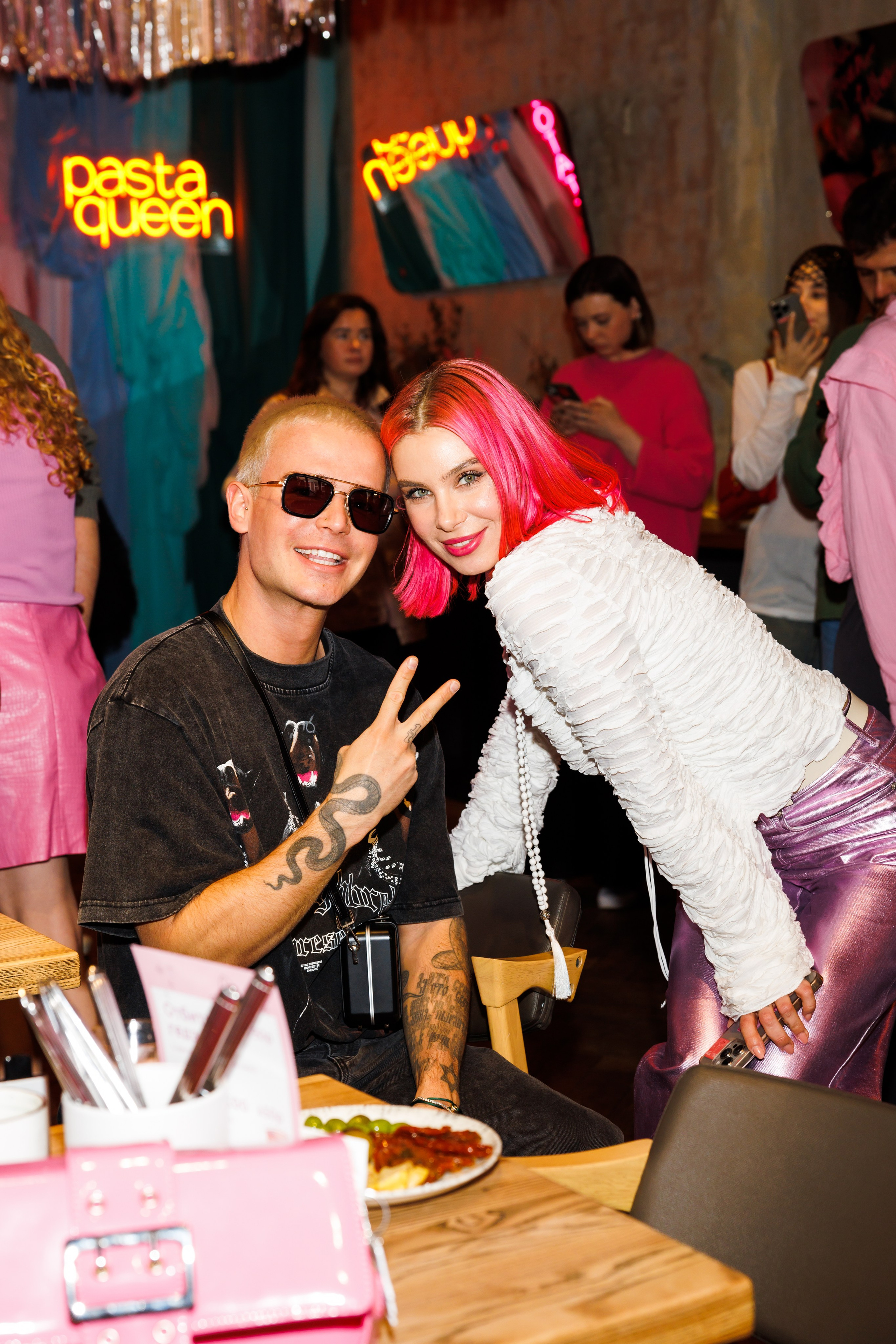 VIVA TATOO x PASTA QUEEN. Фотограф Москва. Репортажная съемка, портрет, бизнес-портрет