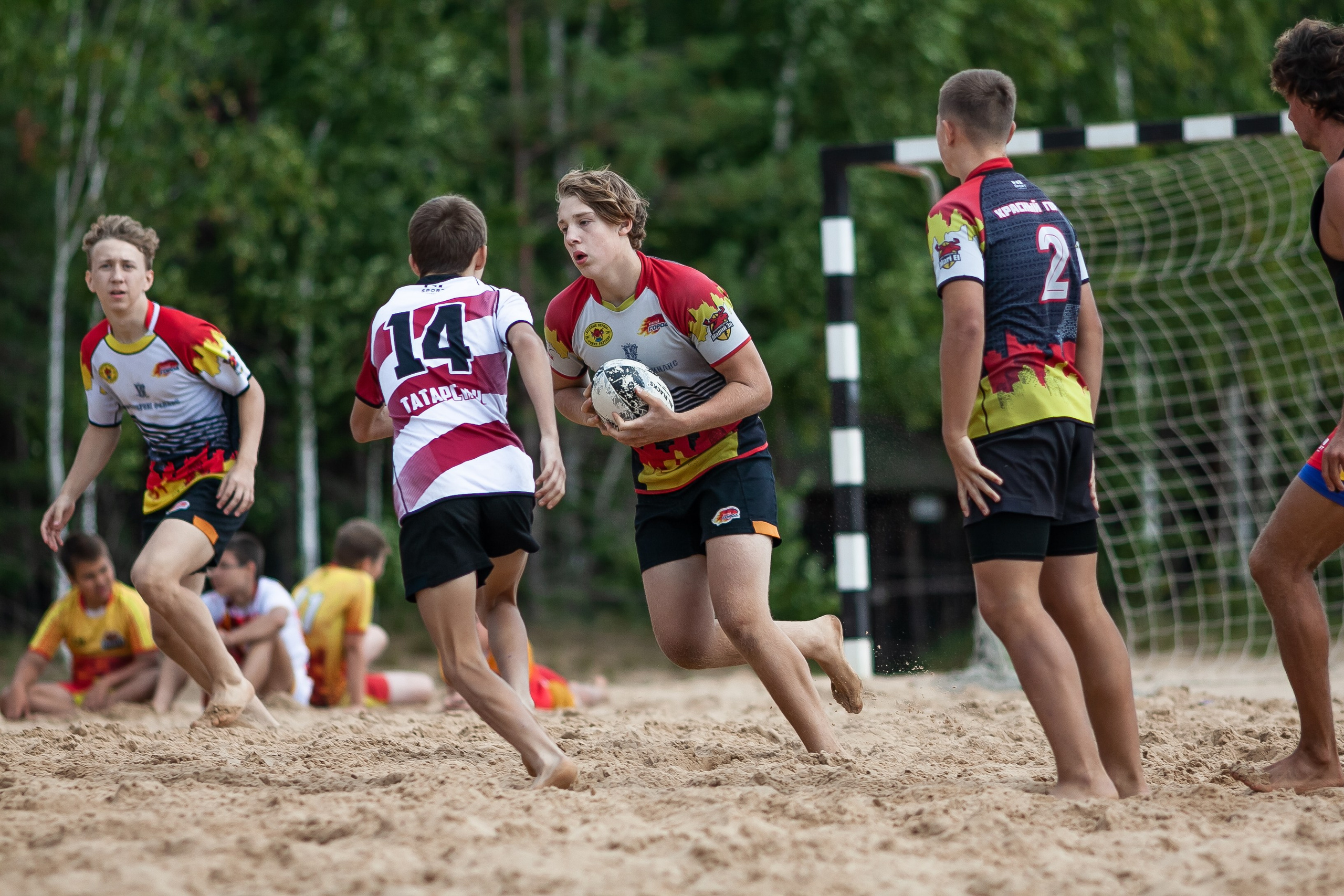 «Кубок «Молота» по пляжному Регби. Фотография