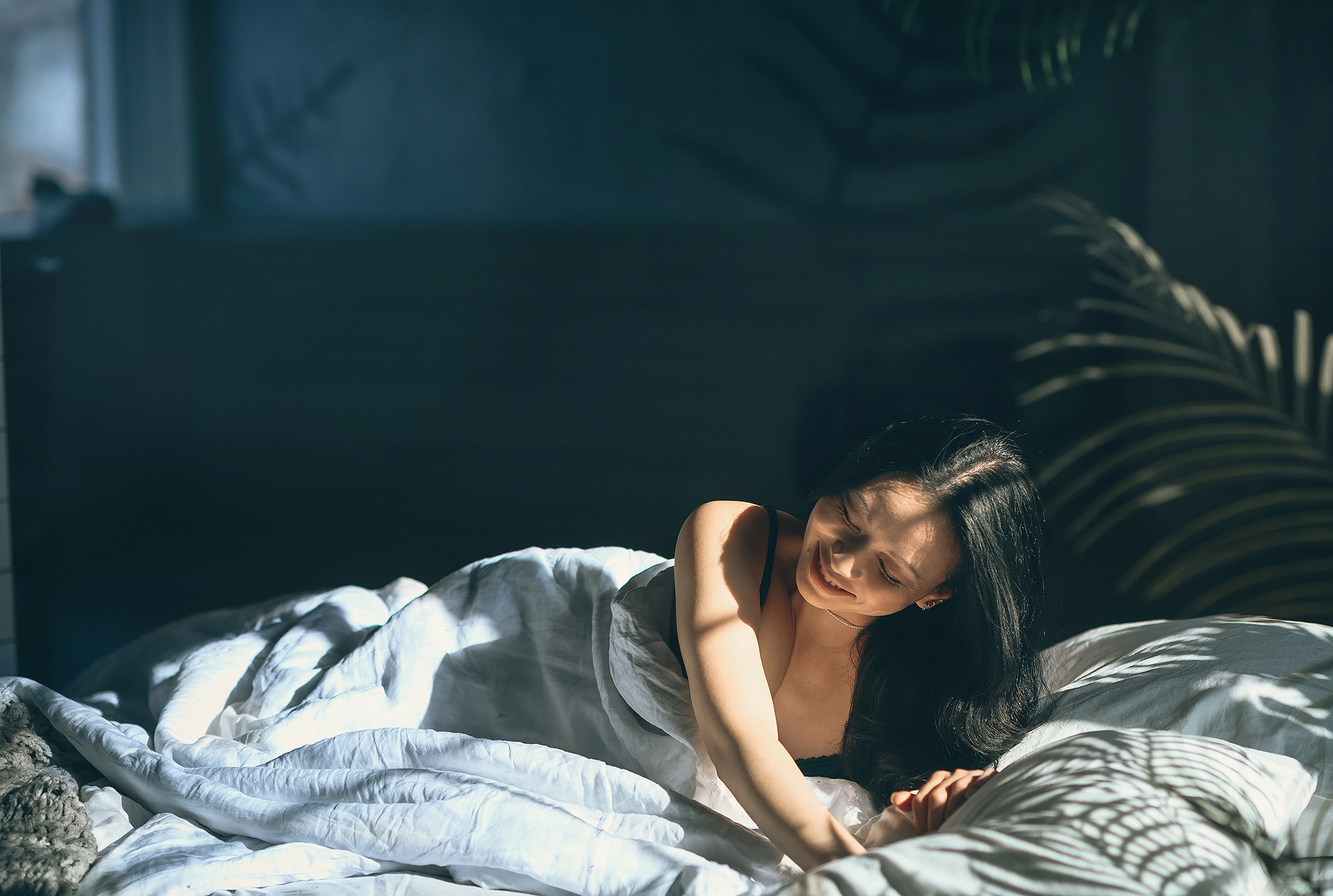 фотосессия в постели