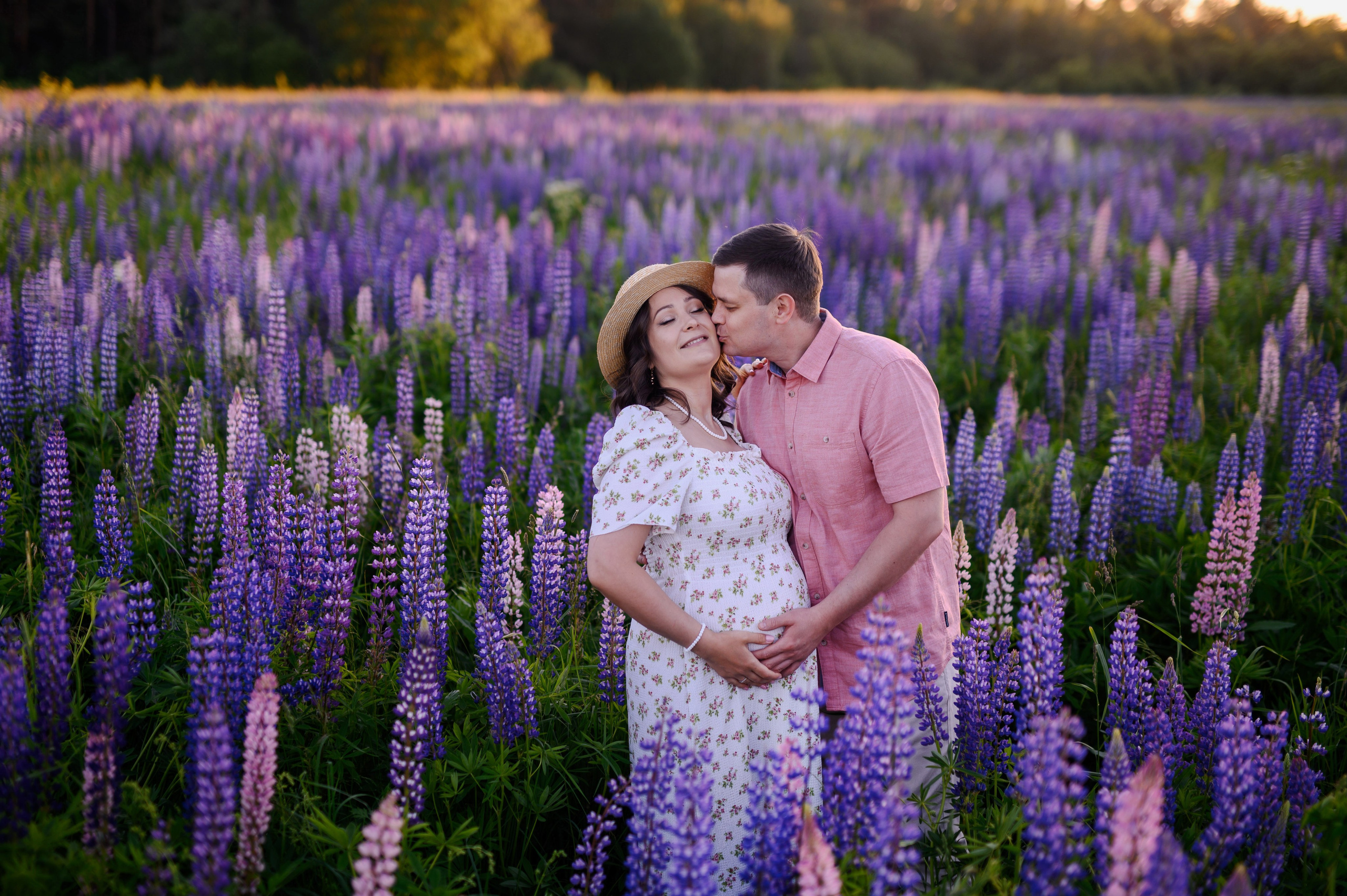 Люпиновое счастье. Портретный, семейный и свадебный фотограф в Санкт-Петербурге и в Пушкине Ширяев Денис