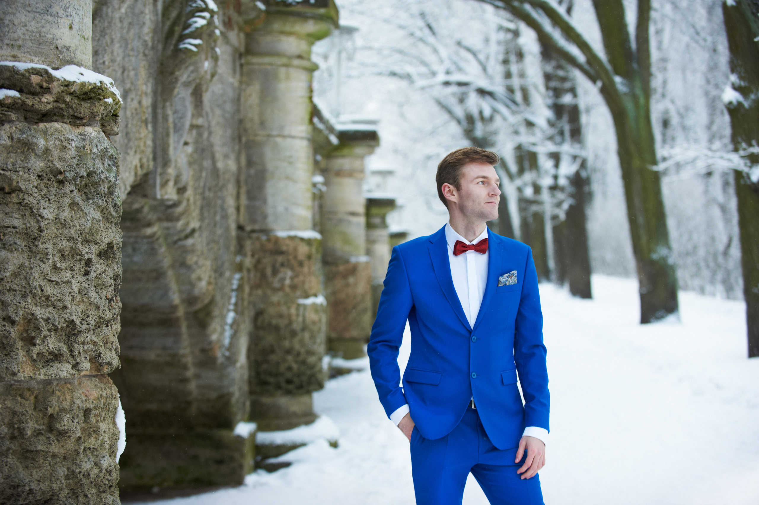 Надежда и Владислав (зимняя свадебная фотосессия в Пушкине в Екатерининском парке). Портретный, семейный и свадебный фотограф в Санкт-Петербурге и в Пушкине Ширяев Денис