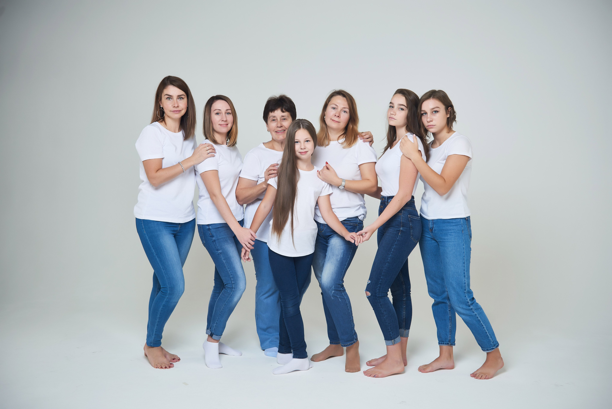 Фотосессия большой семьи. Портретный, семейный и свадебный фотограф в Санкт-Петербурге и в Пушкине Ширяев Денис