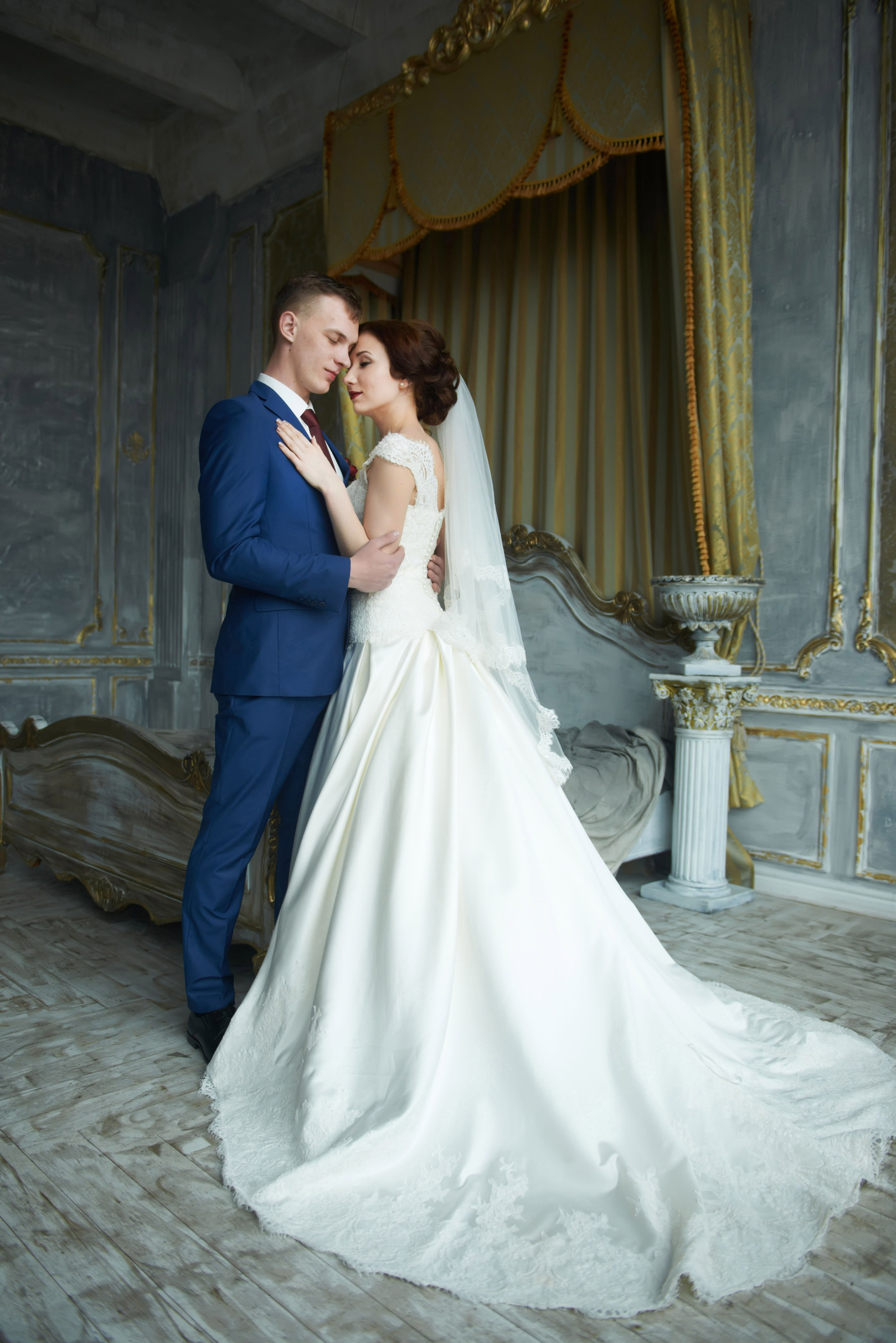 Индира и Дмитрий (свадебная фотосессия в Ботаническом саду и в фотостудии). Портретный, семейный и свадебный фотограф в Санкт-Петербурге и в Пушкине Ширяев Денис