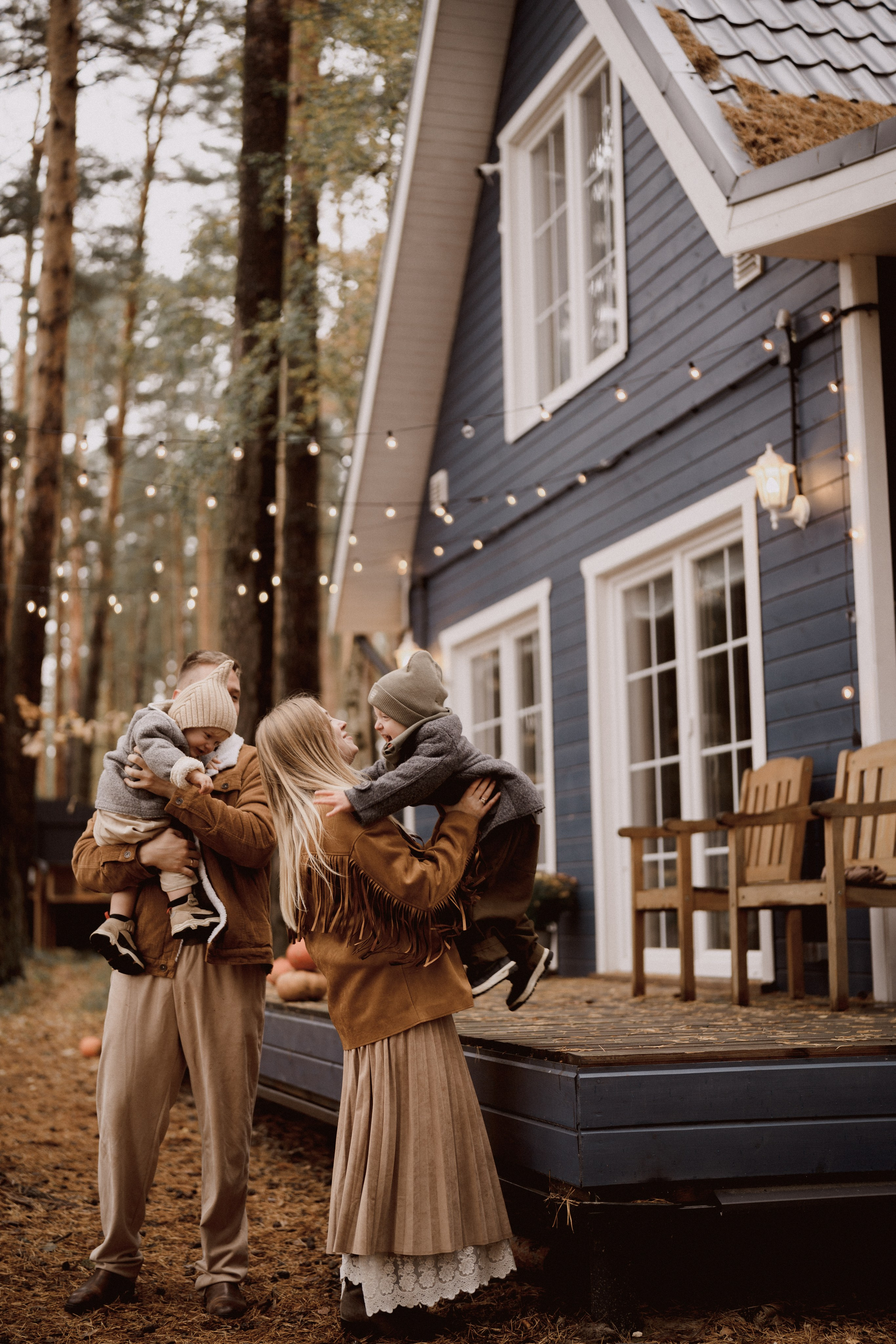 Семейная фотосессия на даче. Семейный и детский фотограф в Сергиев Посаде, Хотьково Якимчук Любовь