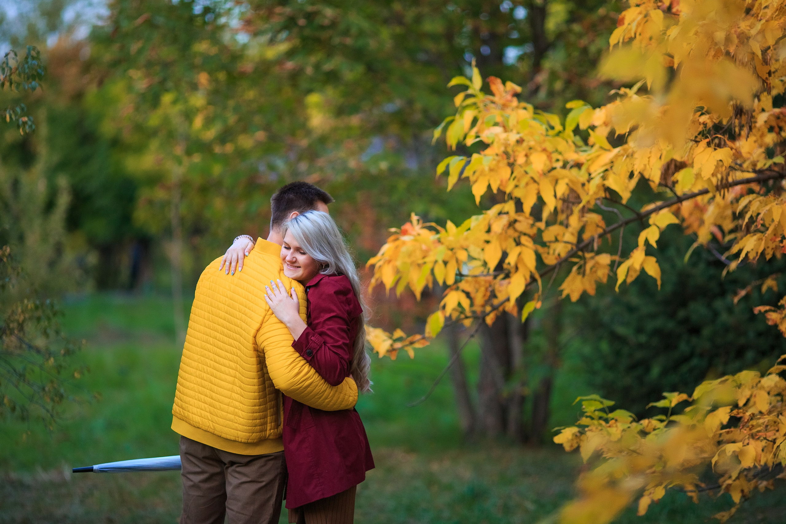 Осенняя фотосессия LoveStory. Свадебный и семейный фотограф в Алматы Алексей Балышев