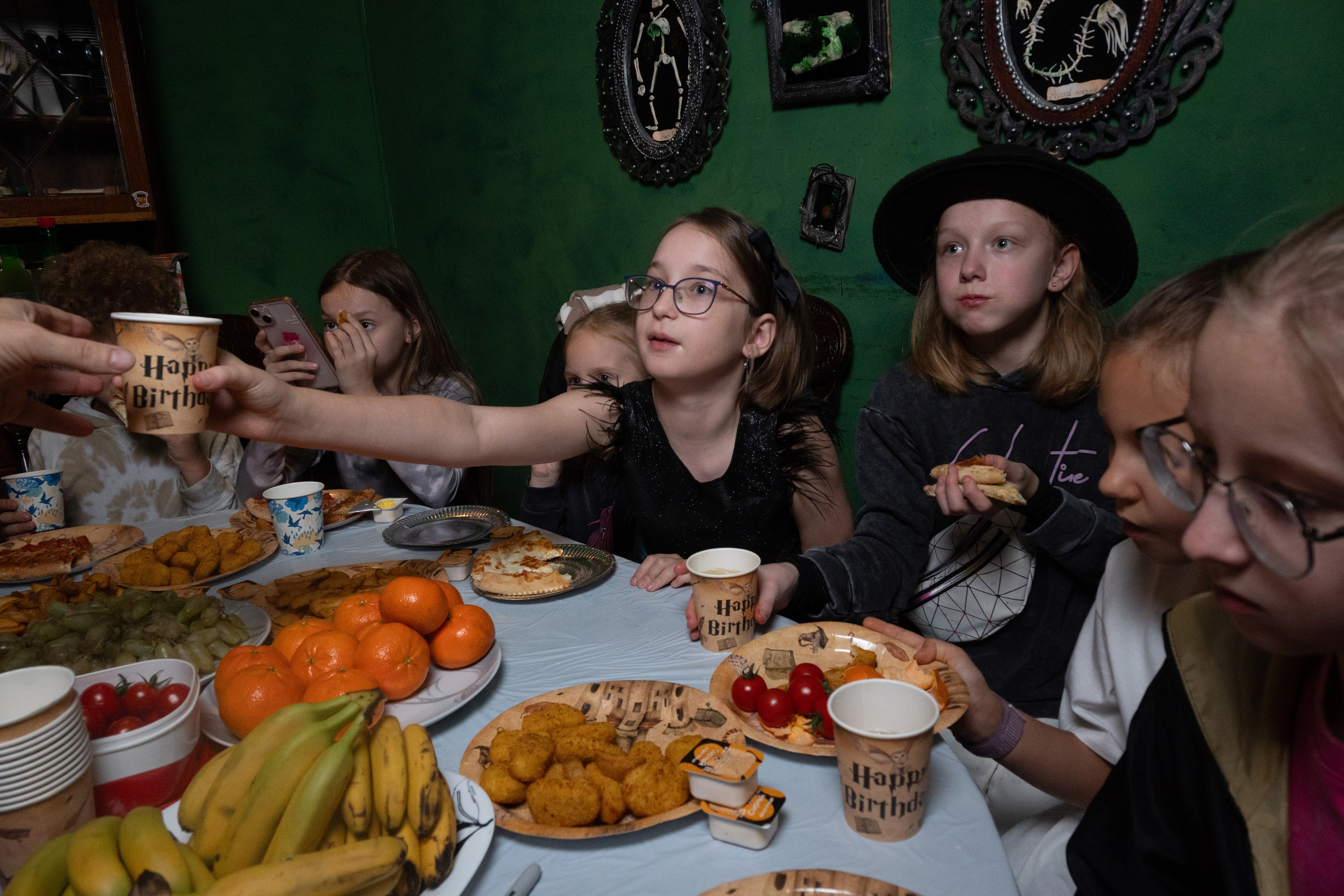 День рождения ребенка в «Подземелье Слизерин». Фотограф мероприятий в Москве