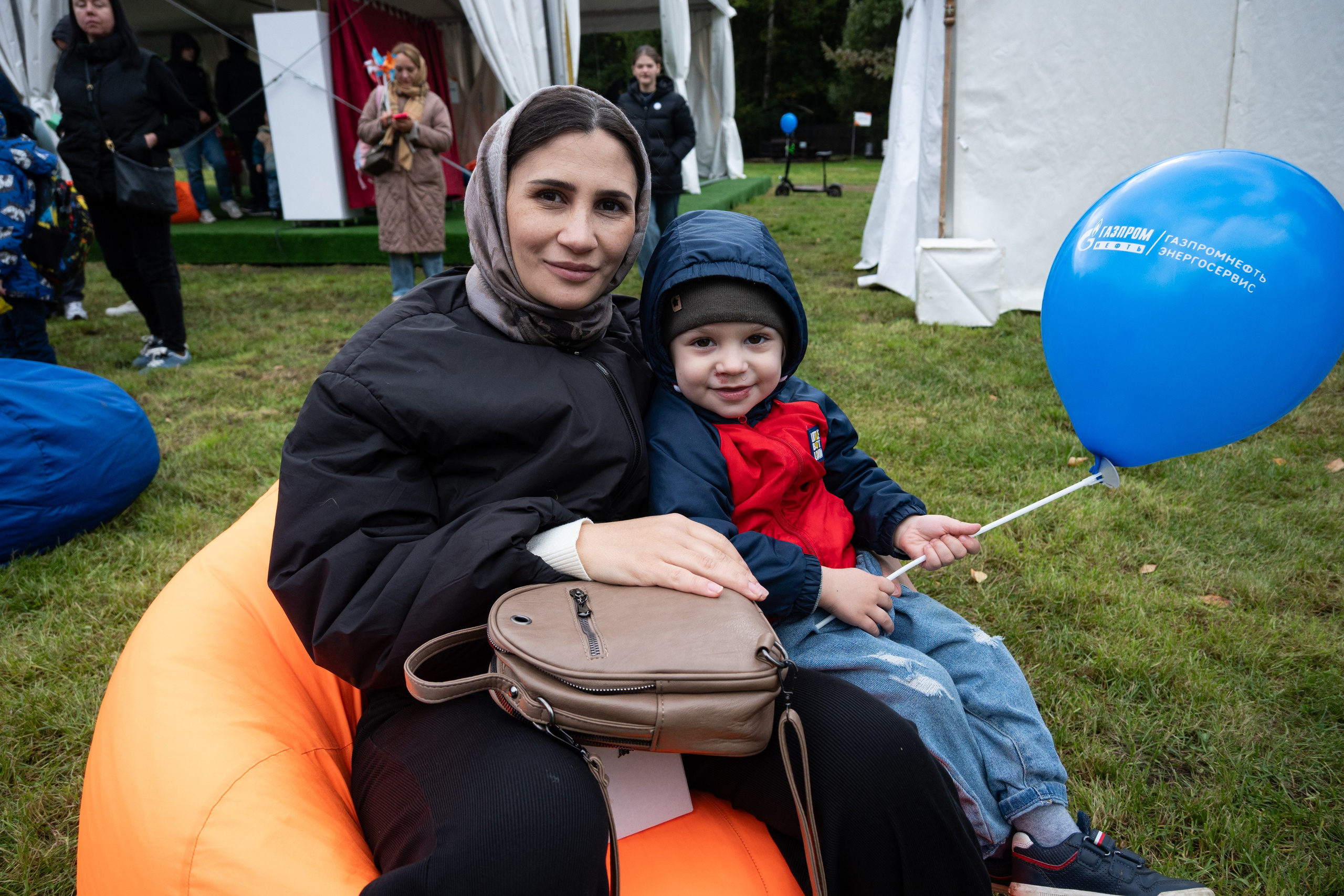 Репортаж на семейном фестивале для сотрудников «Газпромнефть». Фотограф мероприятий в Москве