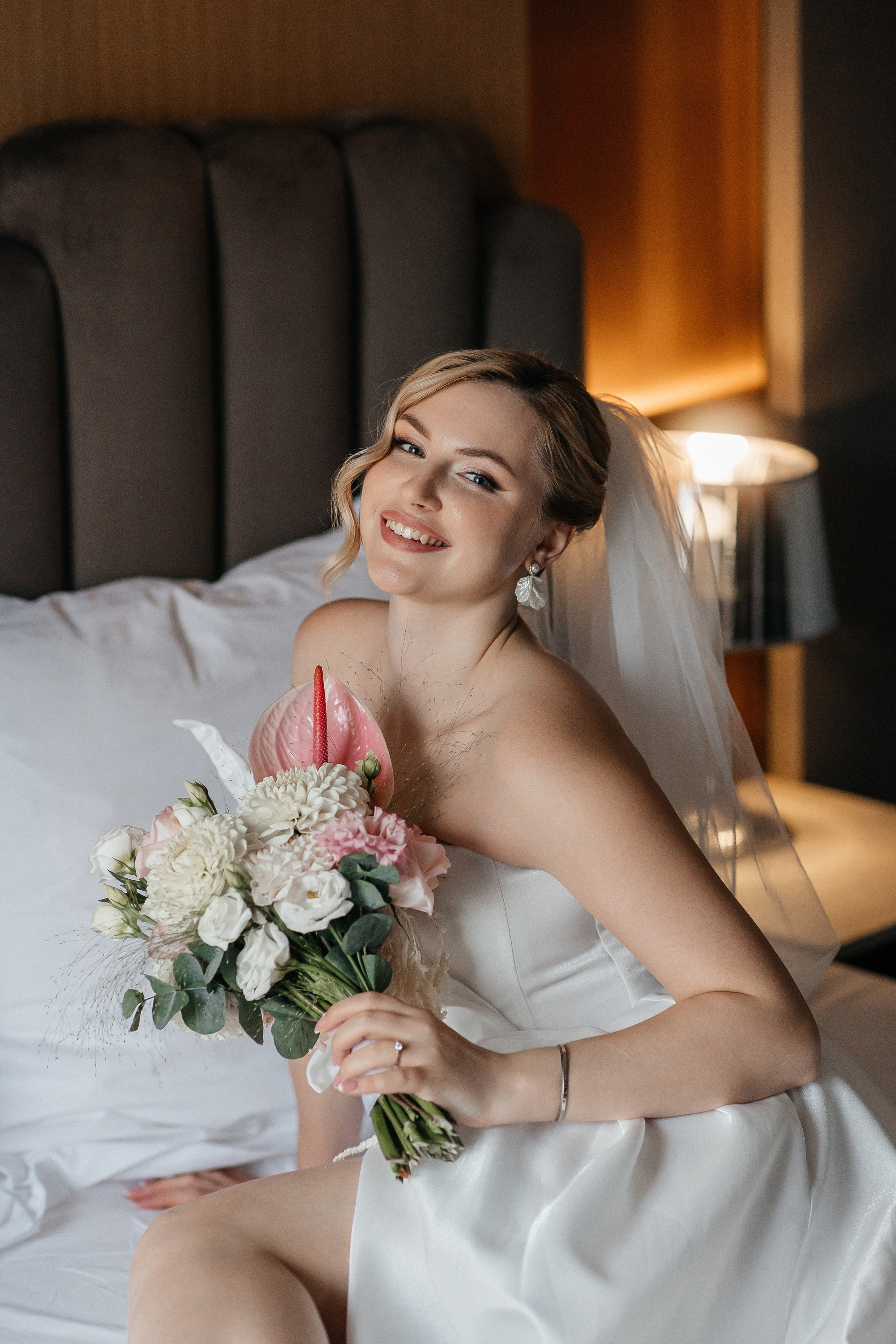 Утро невесты в отеле Хартвел в Москве