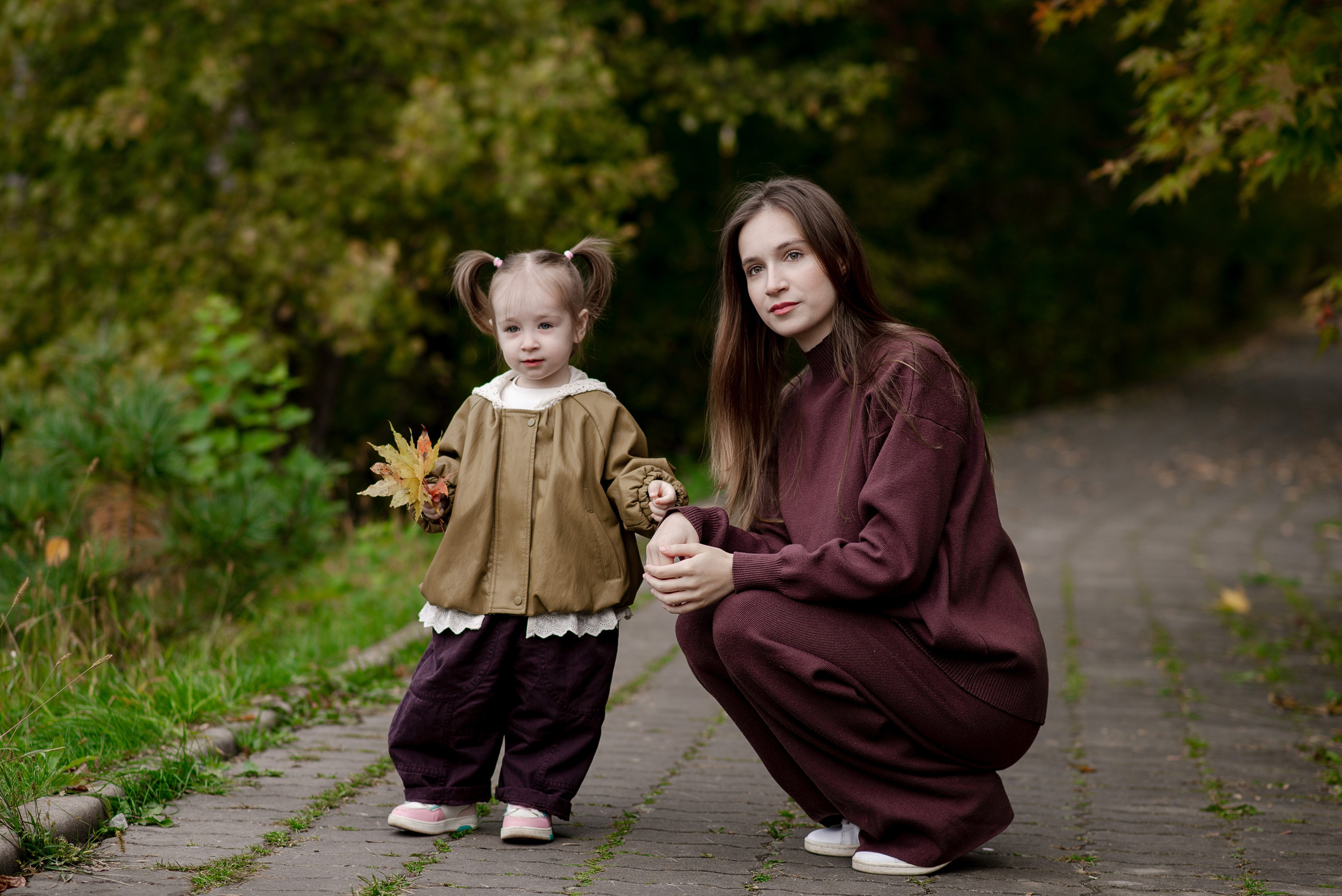 Осенняя фотосессия для Анастасии и Есении. Фотограф в Хабаровске