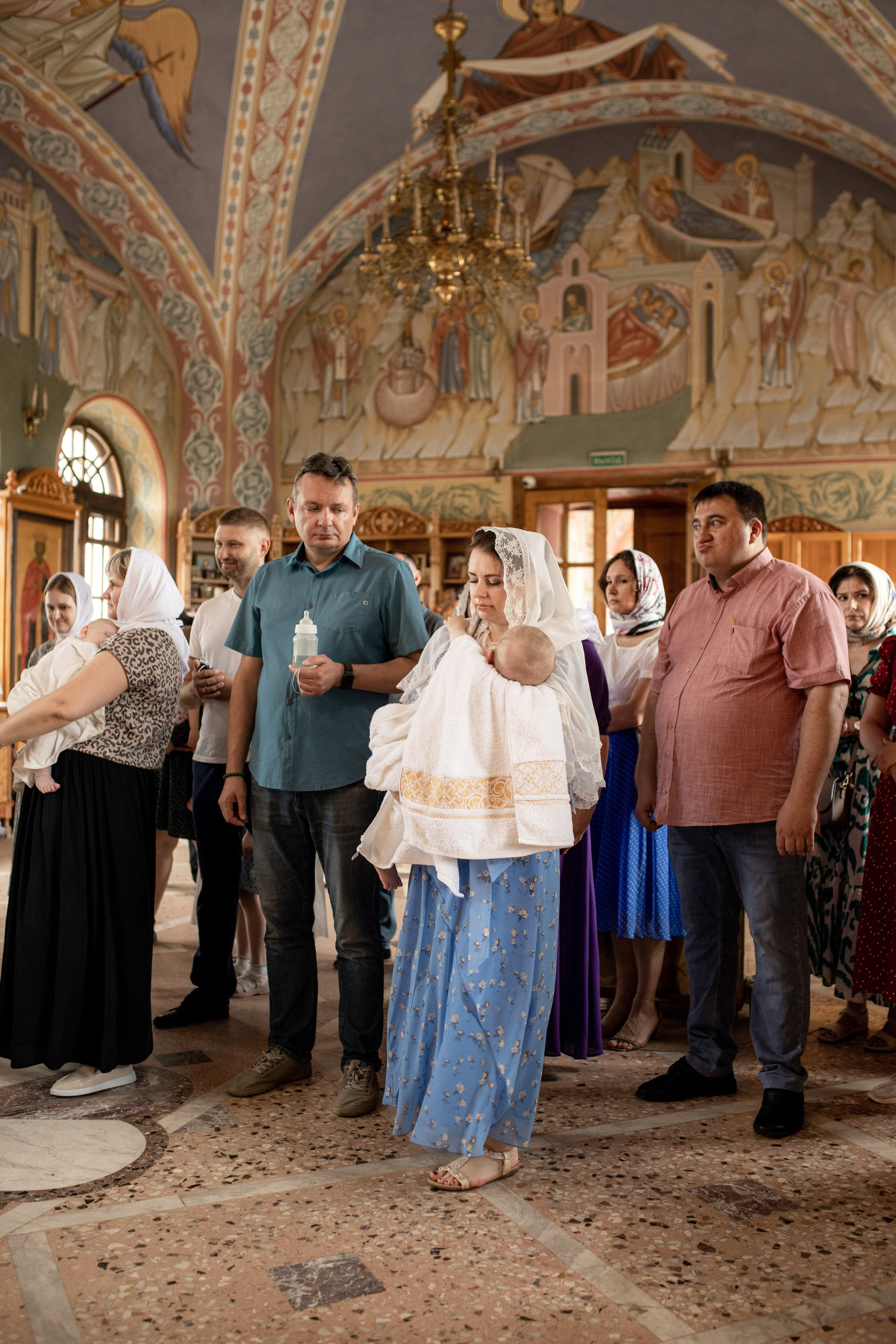 Таинство Крещения Вити. Фотограф в Железнодорожном и Балашихе
