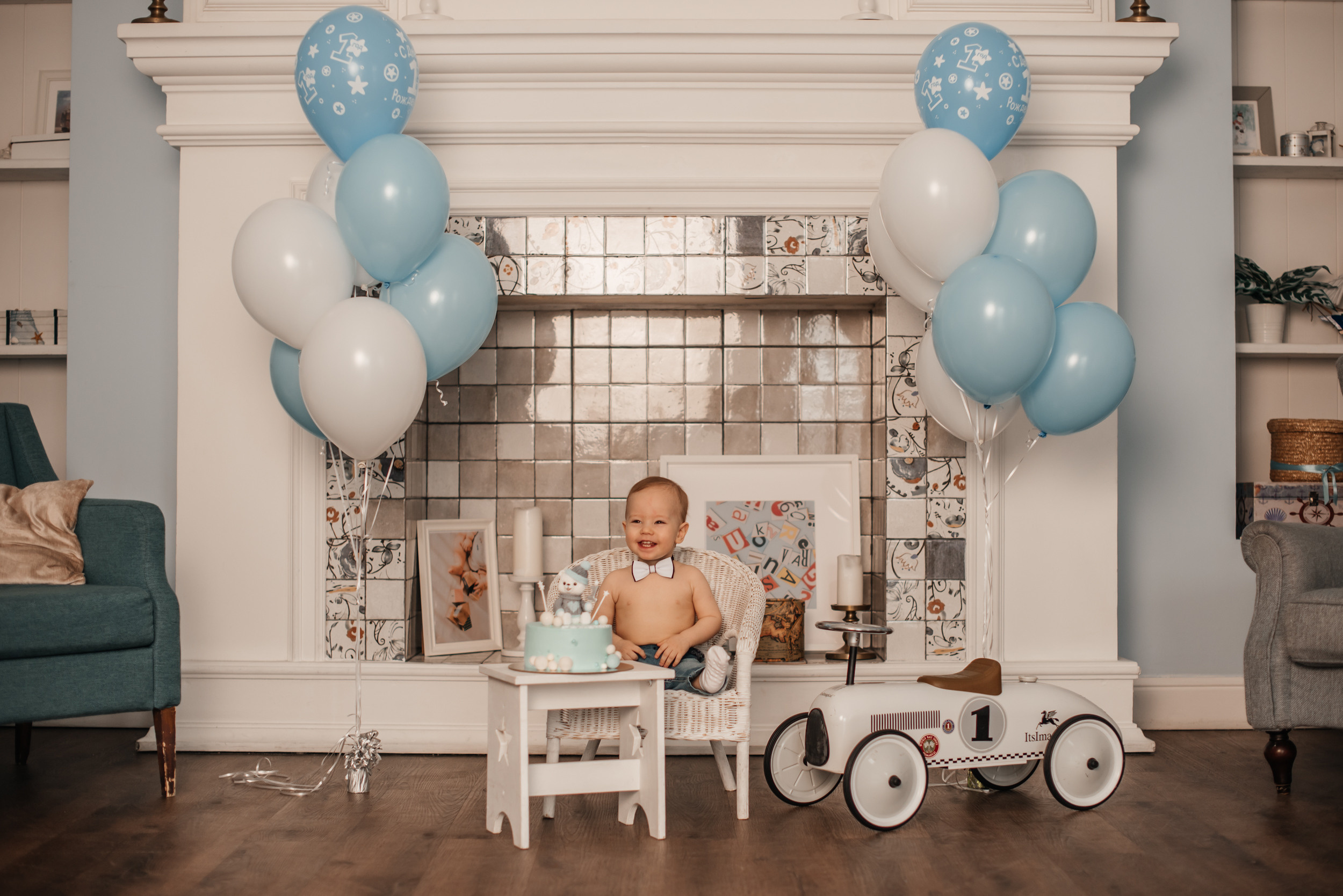 Роману 1 годик. Куксенко Елена — Семейный фотограф Санкт-Петербург