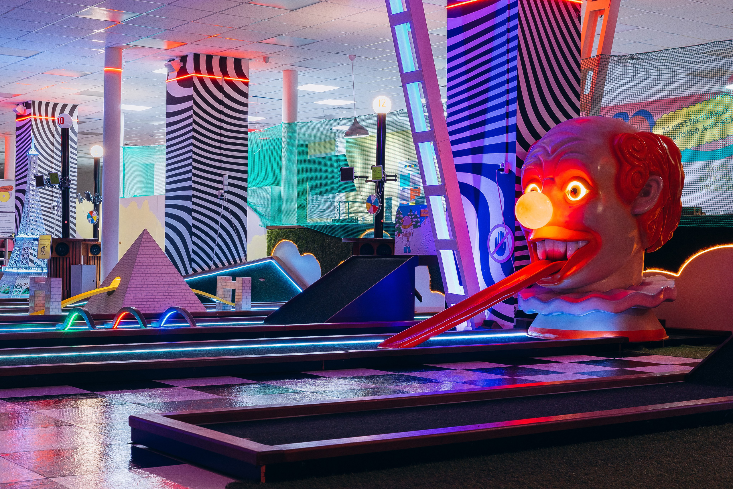 Мини-гольф центр «Огогольф». Свадебный фотограф Пенза