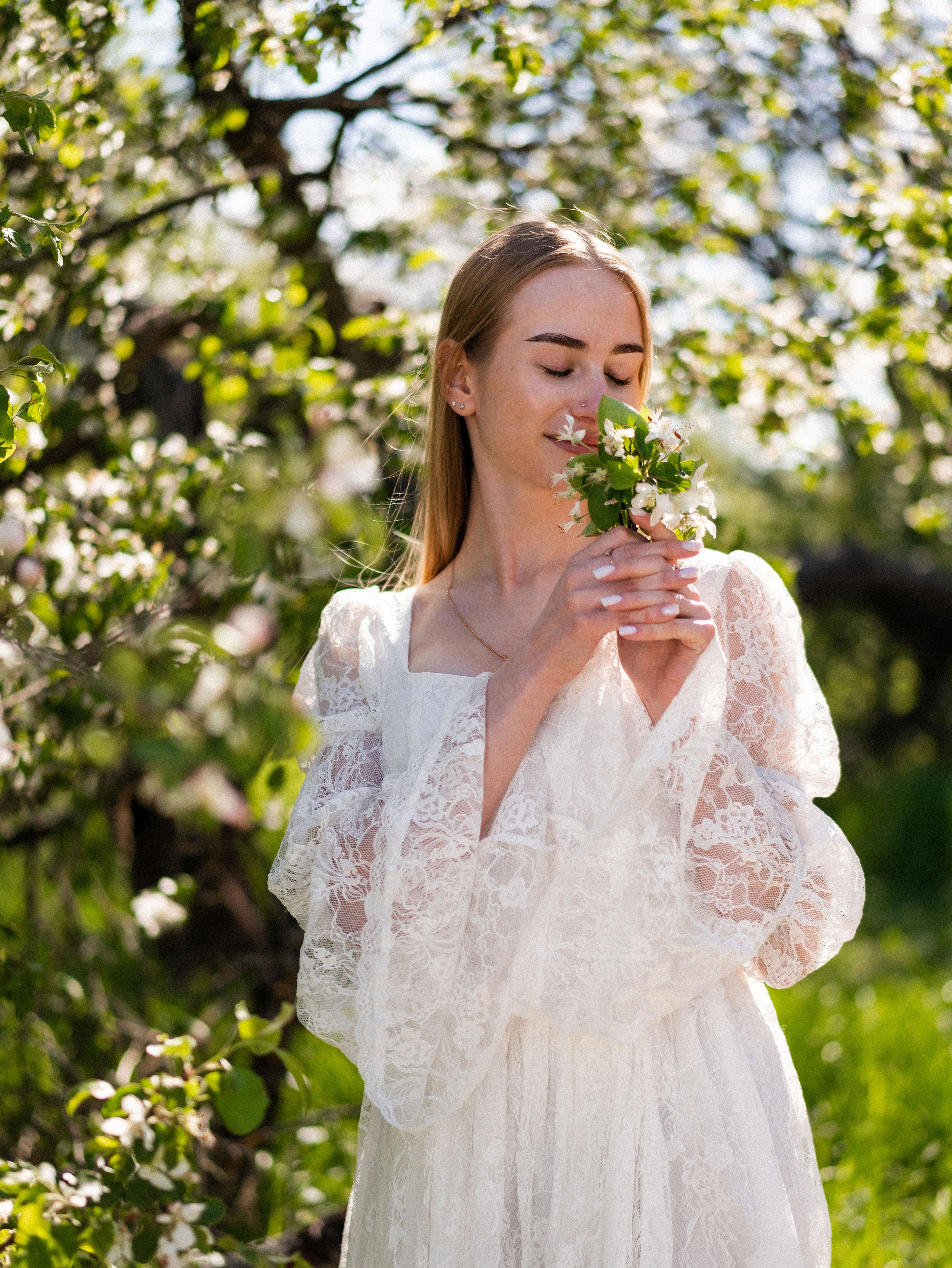 Ксения — фотосессия в весеннем стиле. Фотограф Москва