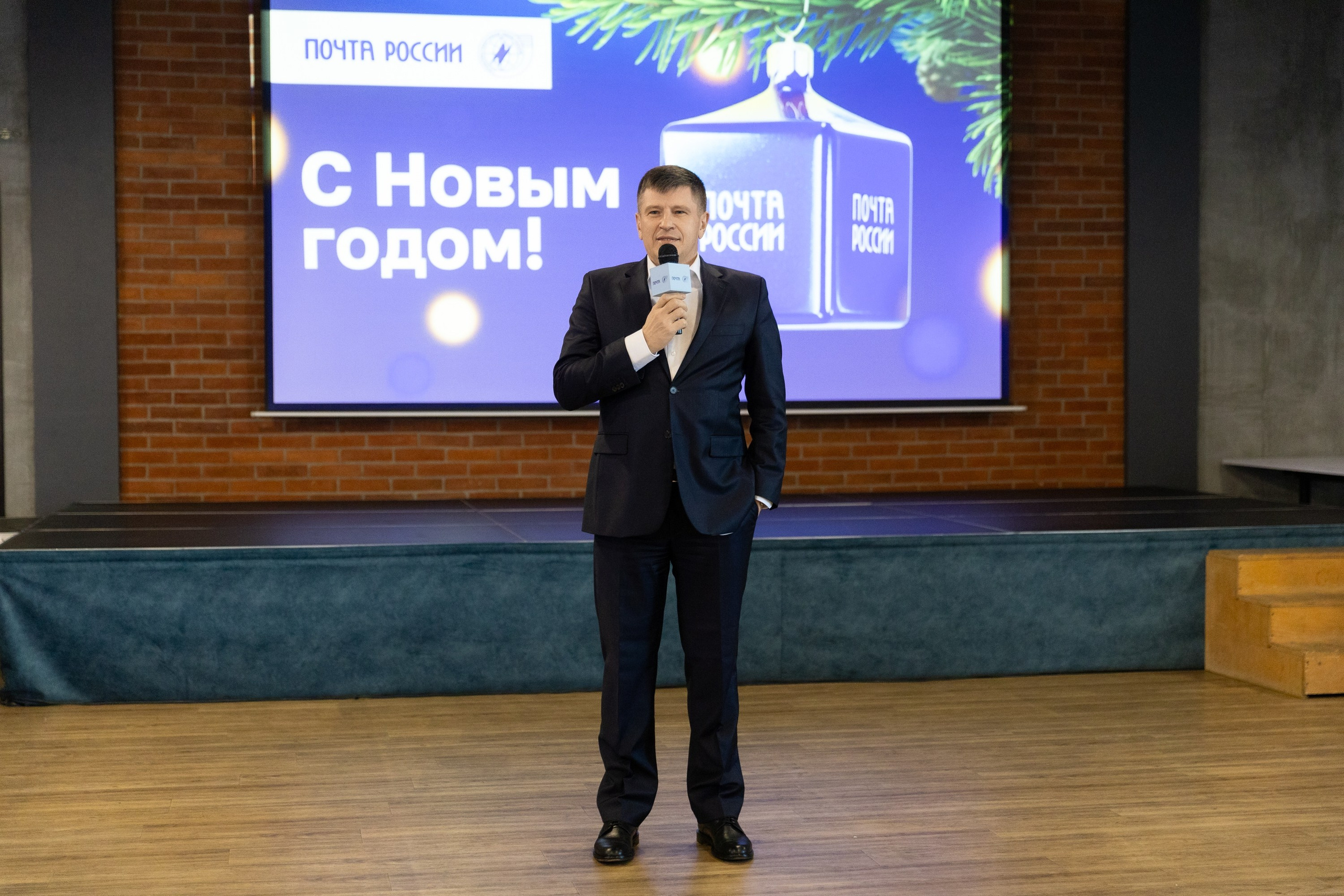 Новогодний корпоратив Почта России. Репортажный фотограф во Владивостоке