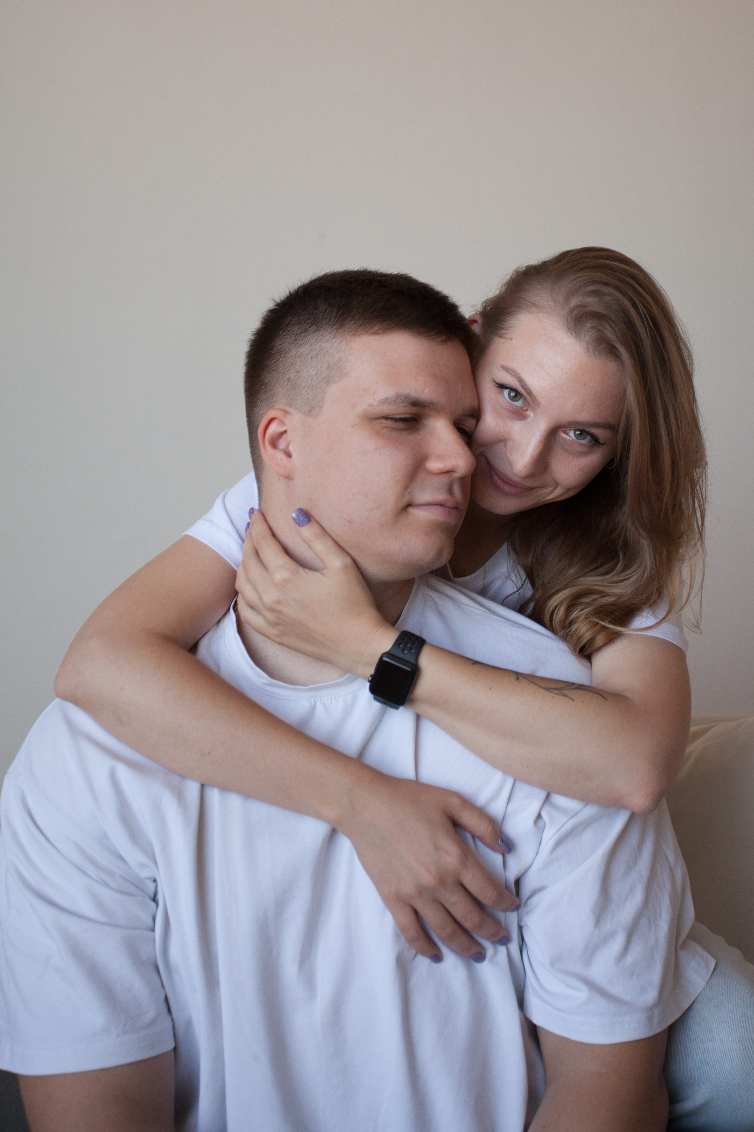 Женя и Кристина минимализм. Семейный и детский фотограф в Краснодаре Брусилова Марина