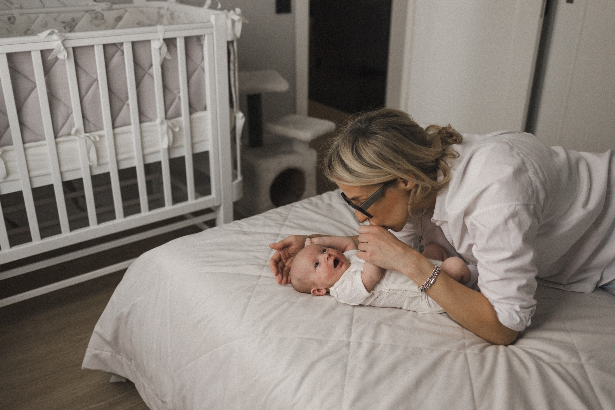 Самый первый месяц жизни. Семейный фотограф в Москве