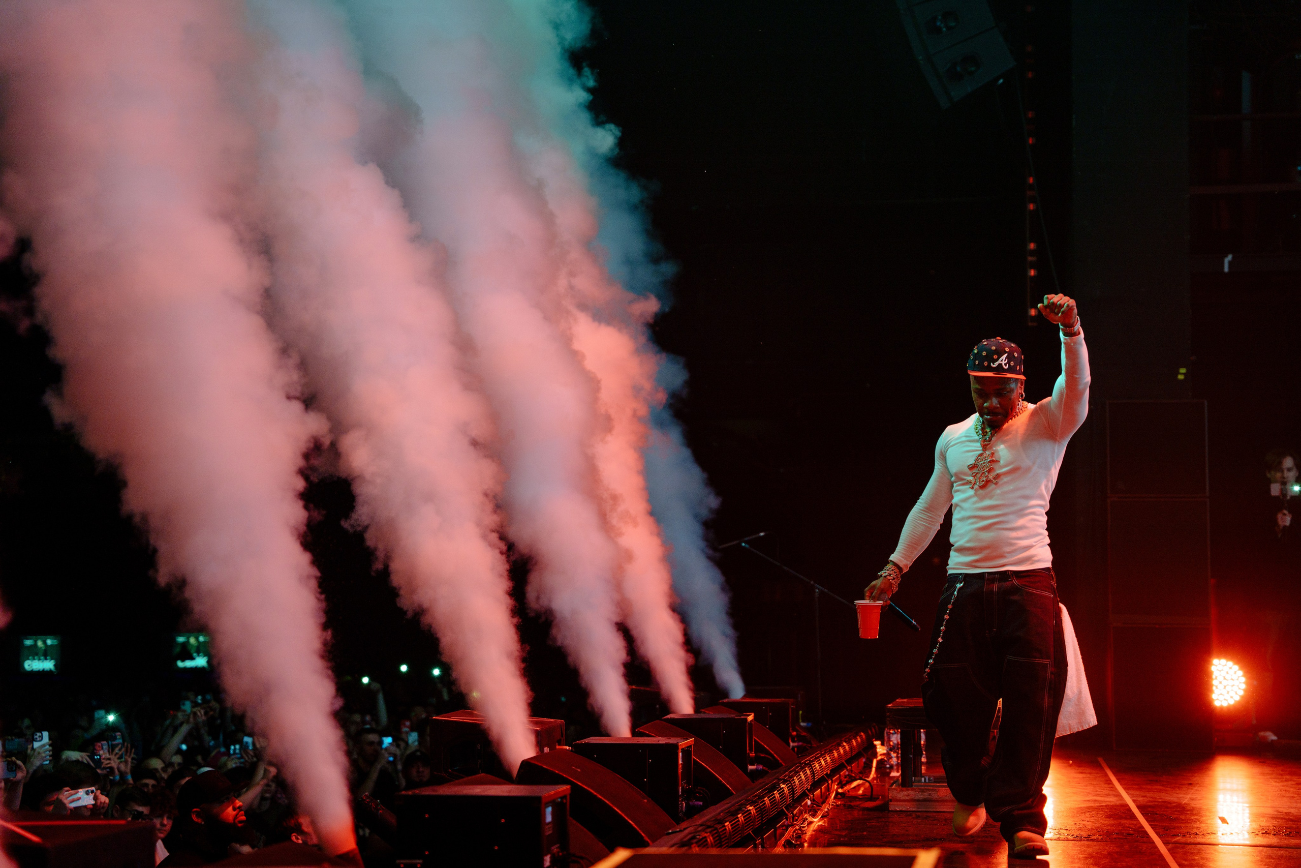 DaBaby в Москве в VK STADIUM. Репортажный фотограф Москва Сергей Дружинин