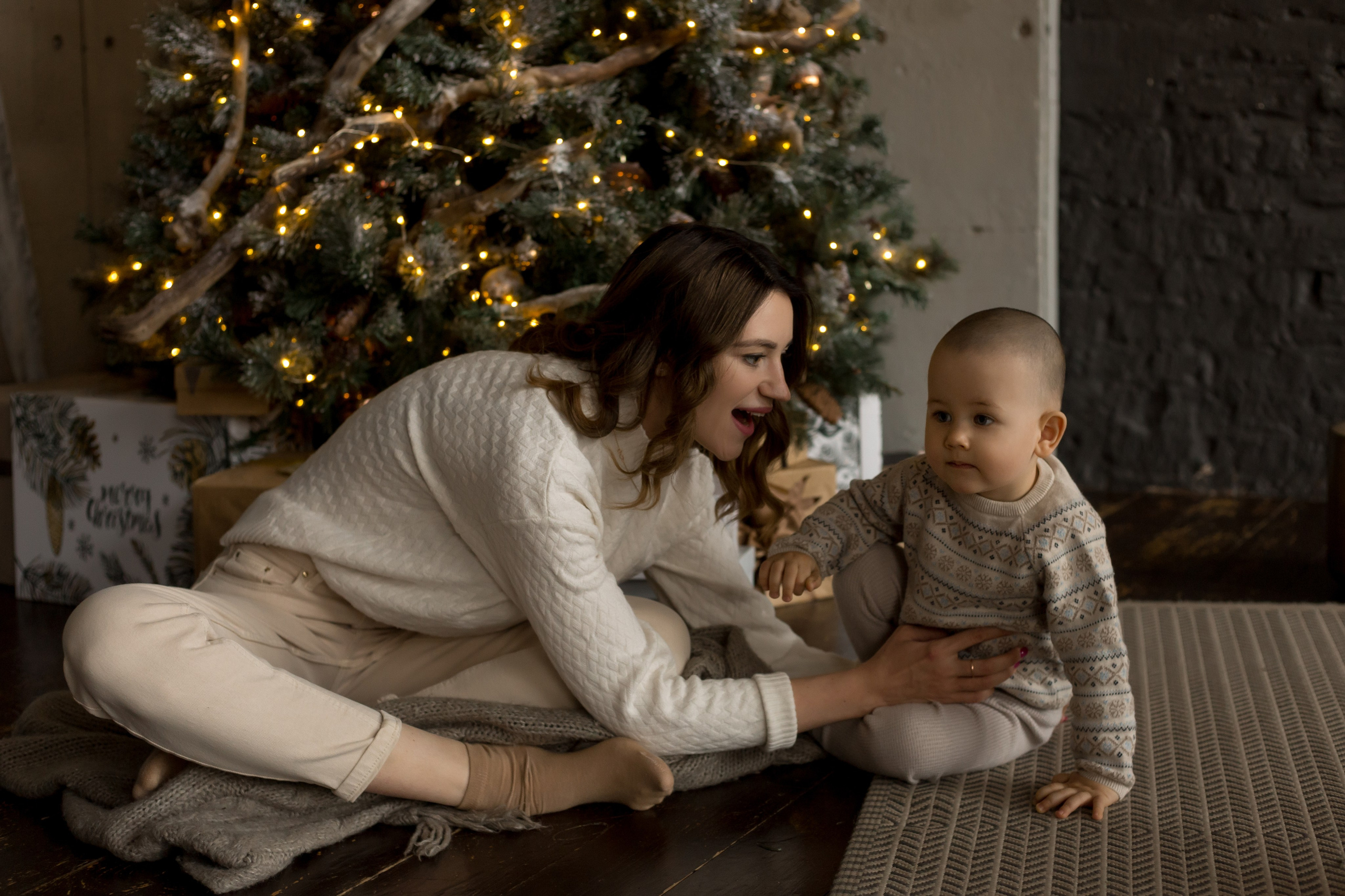 Сергей, Кристина и Ярослав новогодняя. Свадебный и семейный фотограф Марина Злочевская