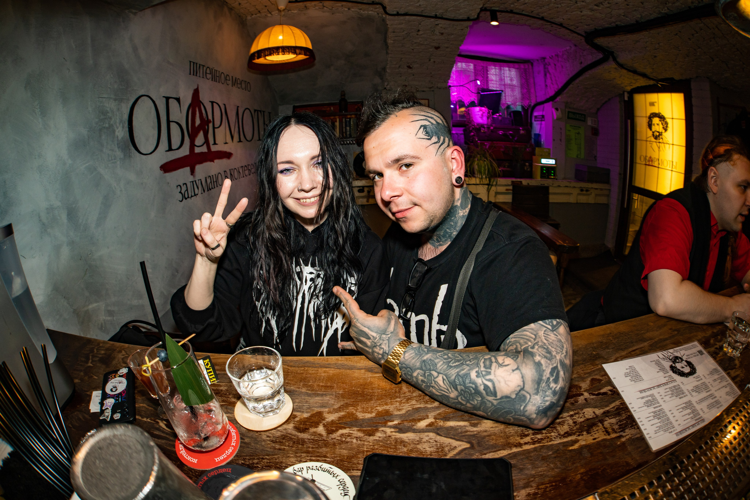 Гостевая смена Бара разбитых сердец в баре Обормоты. Концертный и репортажный фотограф в Санкт-Петербурге Слава Пахомов