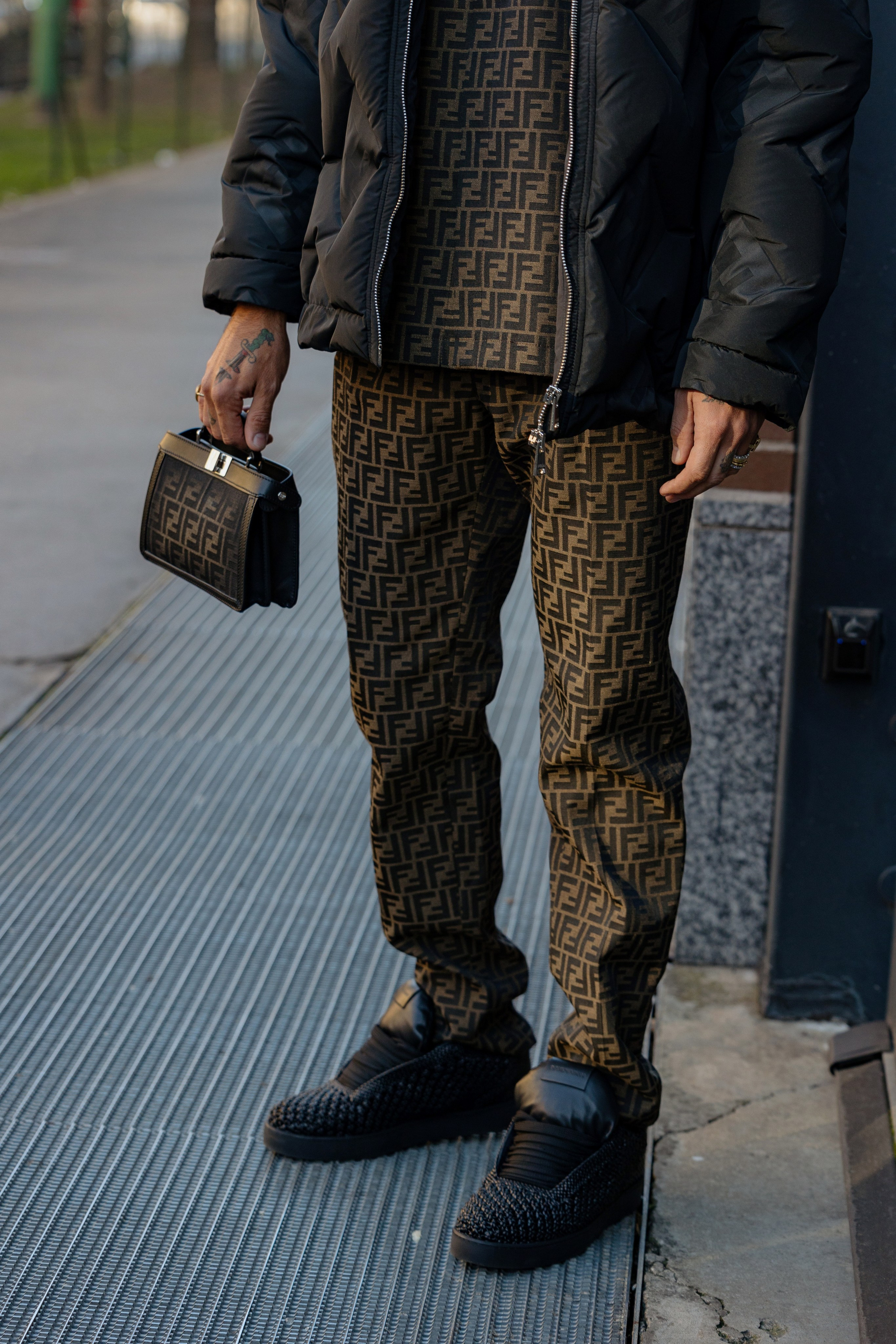 Milan Mens fashion week FW 24/25 FENDI. Photographer in Milan Ivan Goncharov