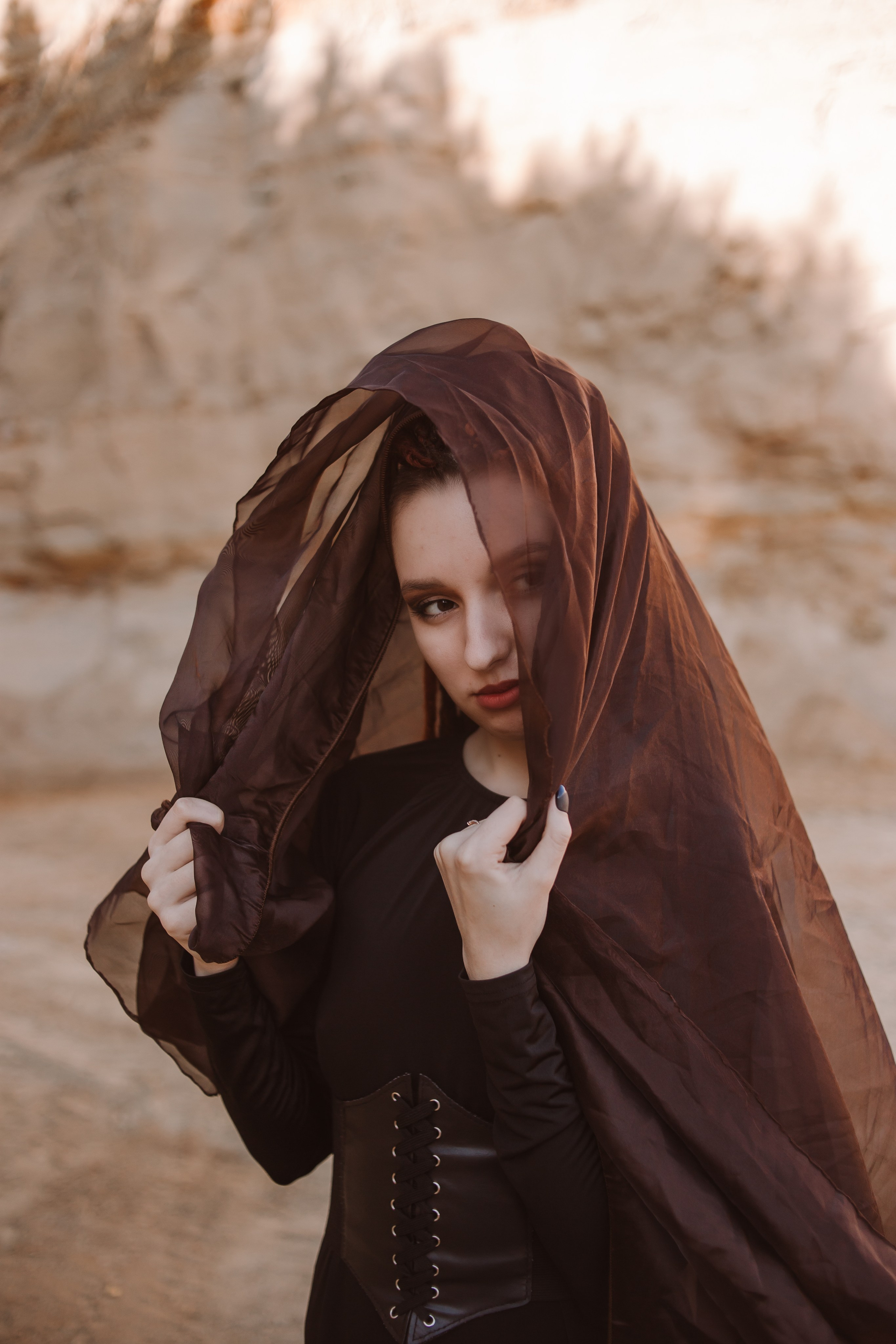 Марина. Песчаный карьер. Фотограф Регина Крикунова г. Красноярск