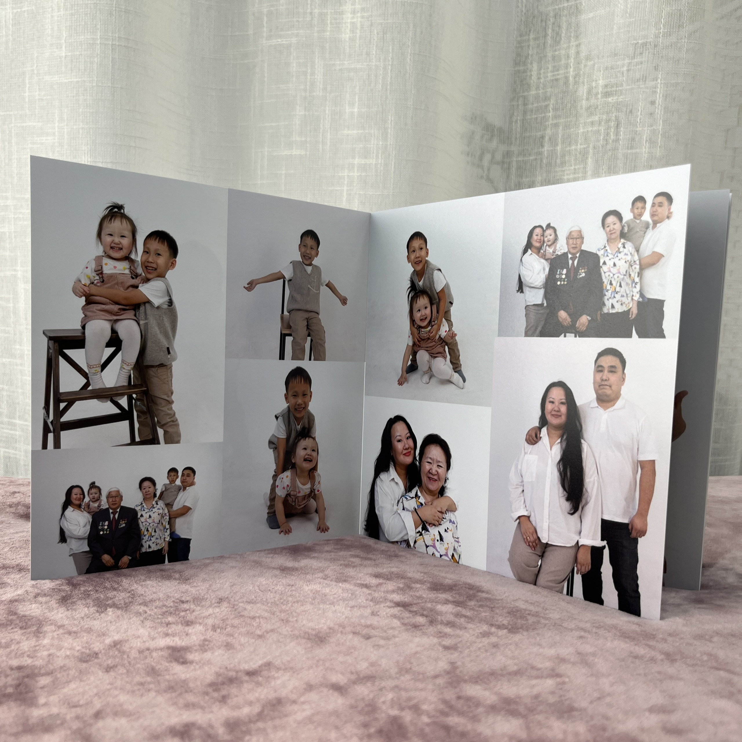 «Семейная фотосессия» — премиум 20×20 — 20 страниц. ФОТОГРАФ в Якутске Сардана Баишева