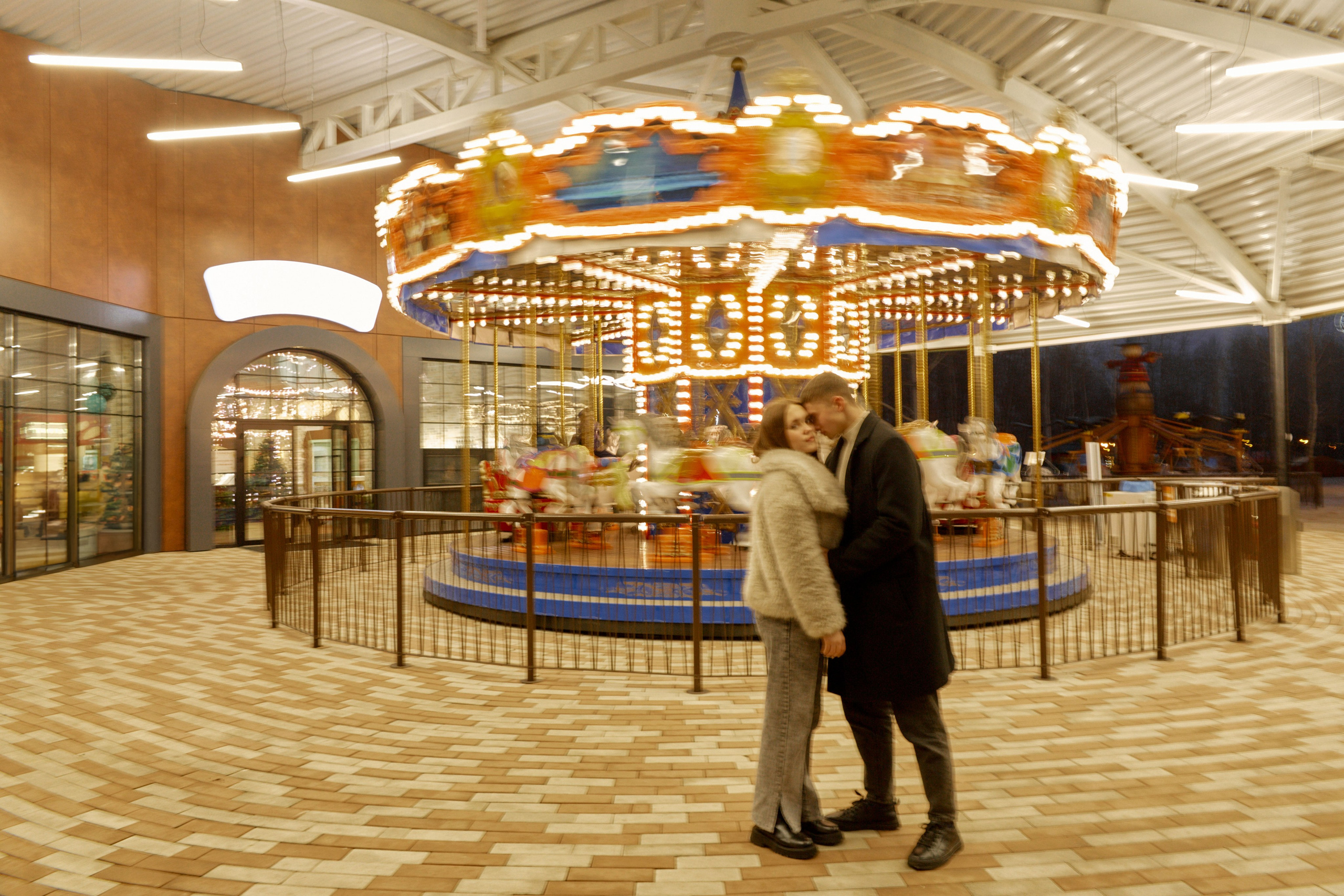 Зимняя фотосессия love story