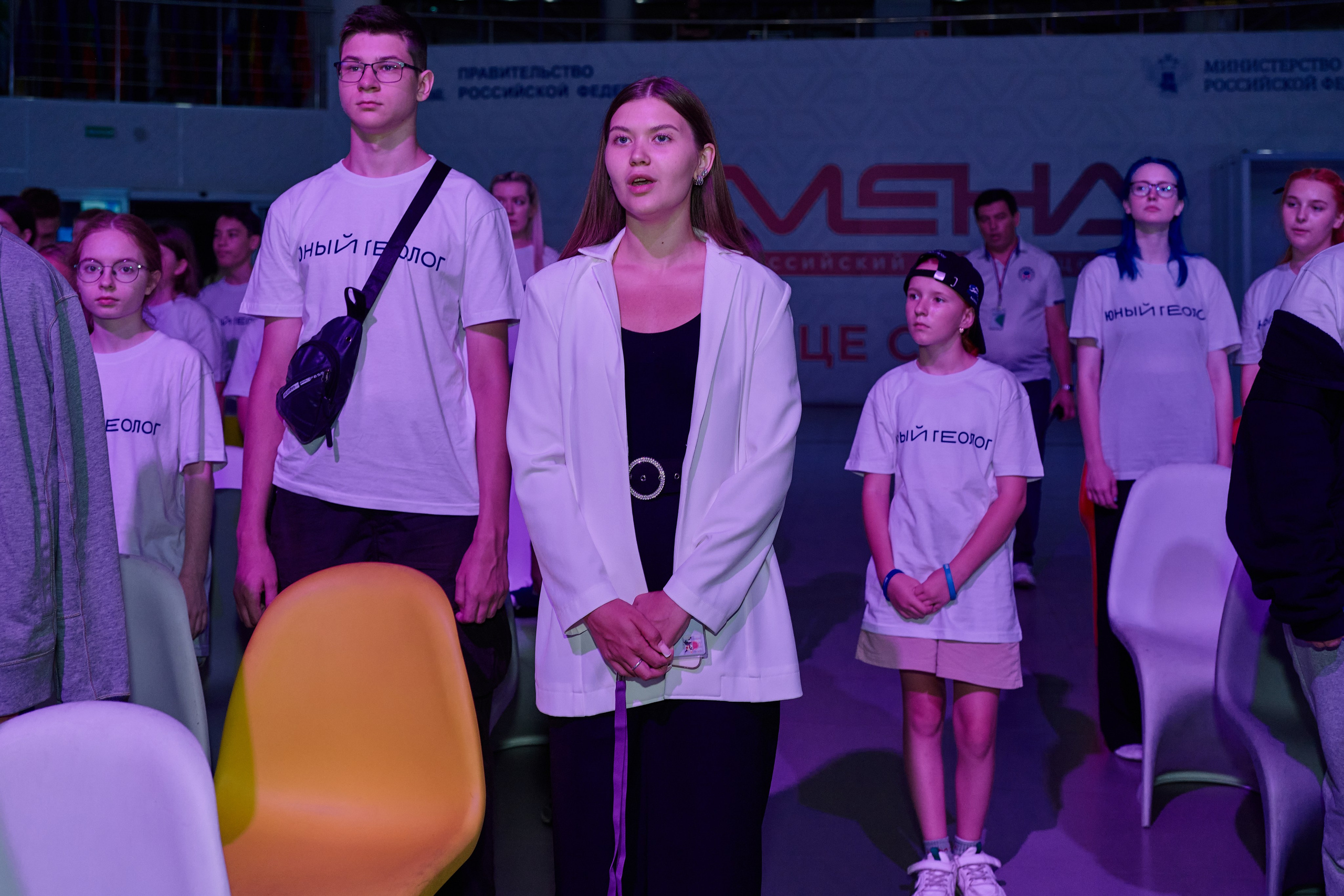 Открытие смены «Юный Геолог». ВДЦ «Смена» Авугст 2024 Анапа. Фотограф Роман Адлер