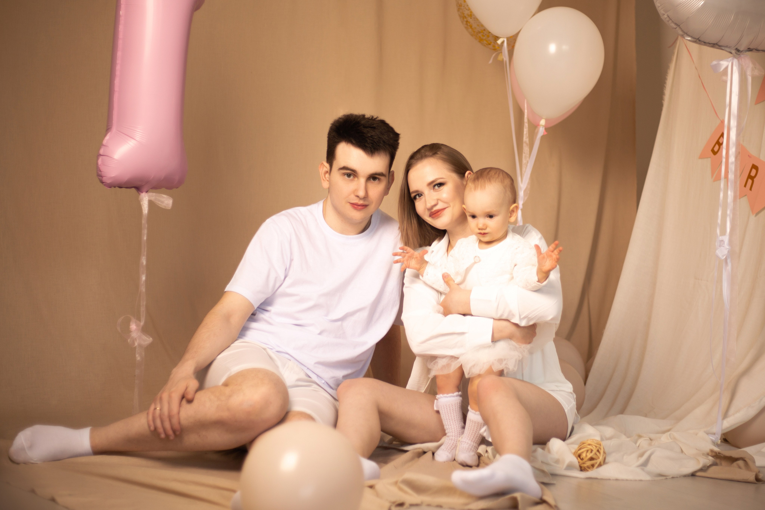 1 годик Евсении. Фотограф Анастасия Залевская