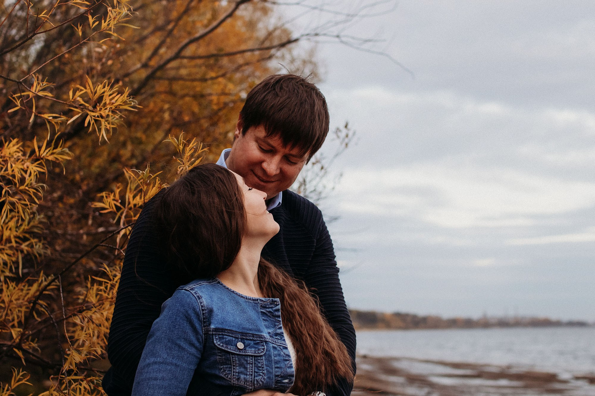 Наталья, Илья и фоксы. Фотограф Наталья Потапова