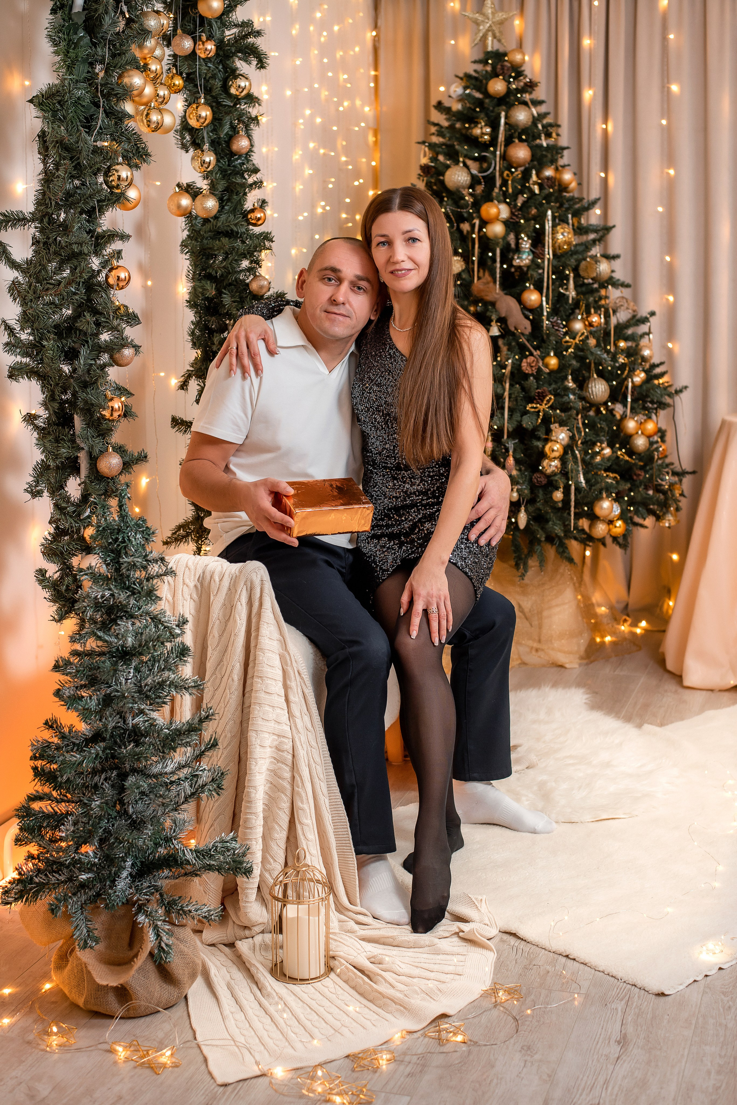 Надежда и её семья — НГ 2025. Семейный и детский фотограф Наталья Горда