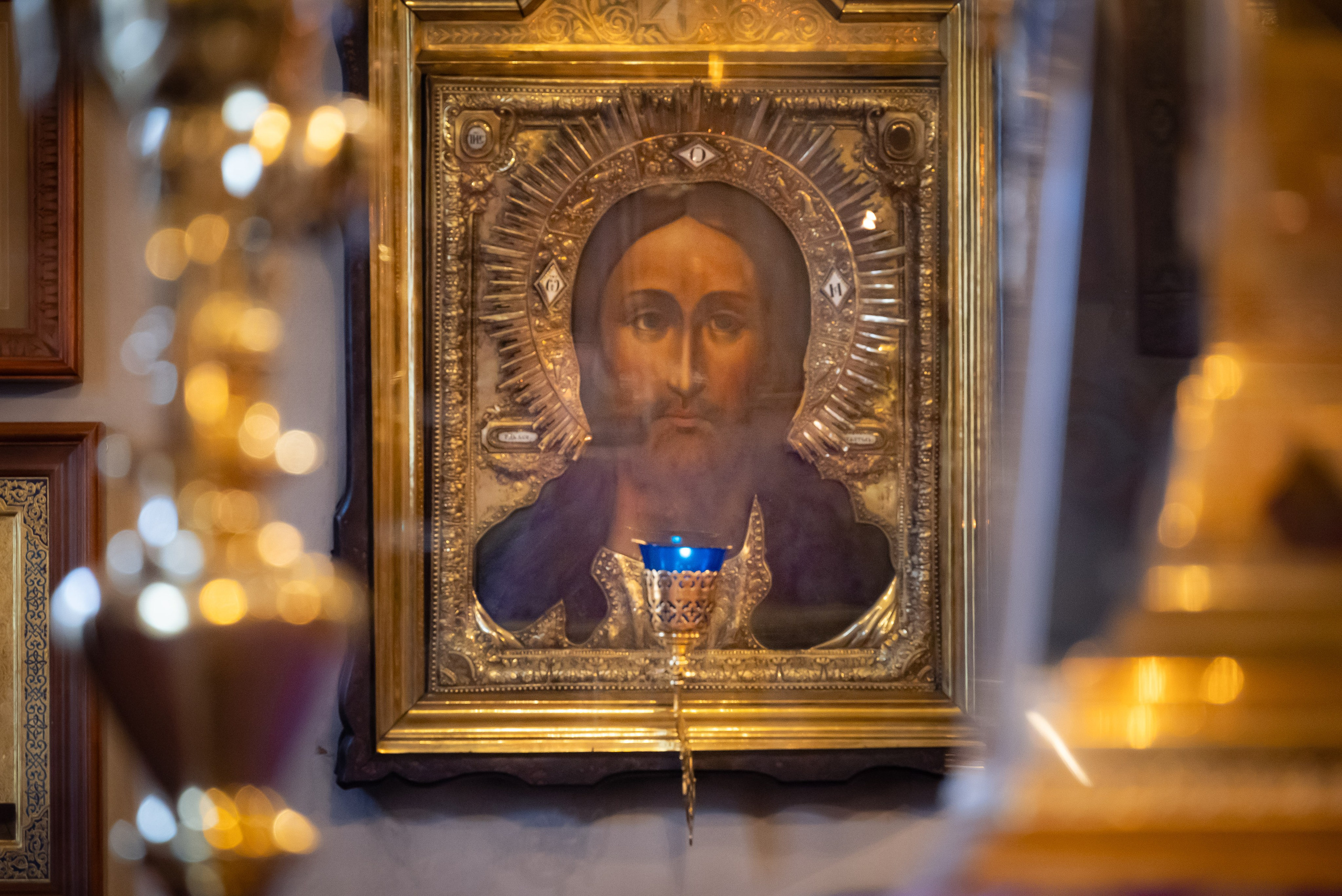 Богородский храм. Вынос Плащаницы. Антон и Татьяна Денисенко — В храме