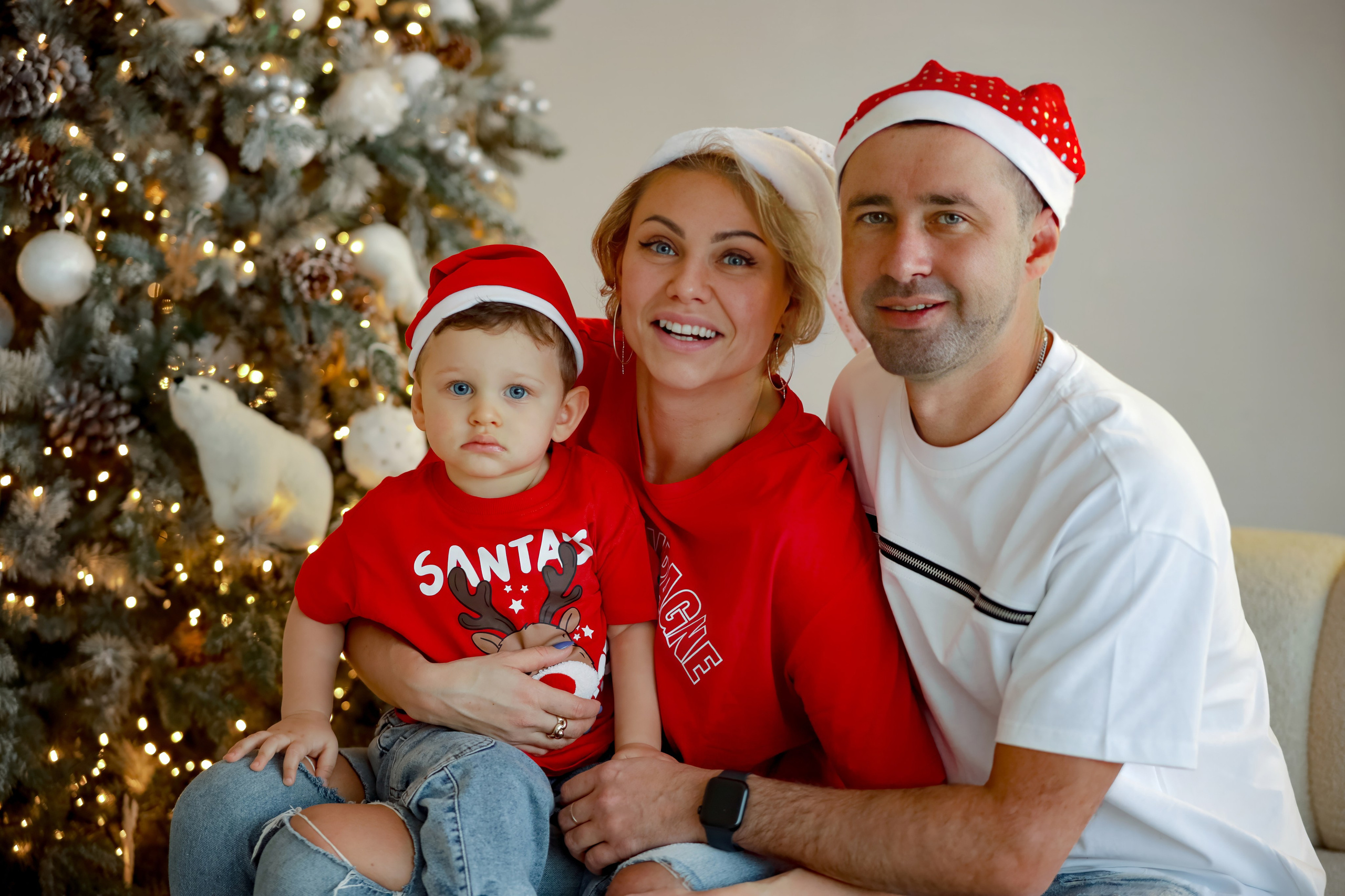 Яркий Новый год в семье Льва. Фотограф в Санкт-Петербурге Знаменская Ирина